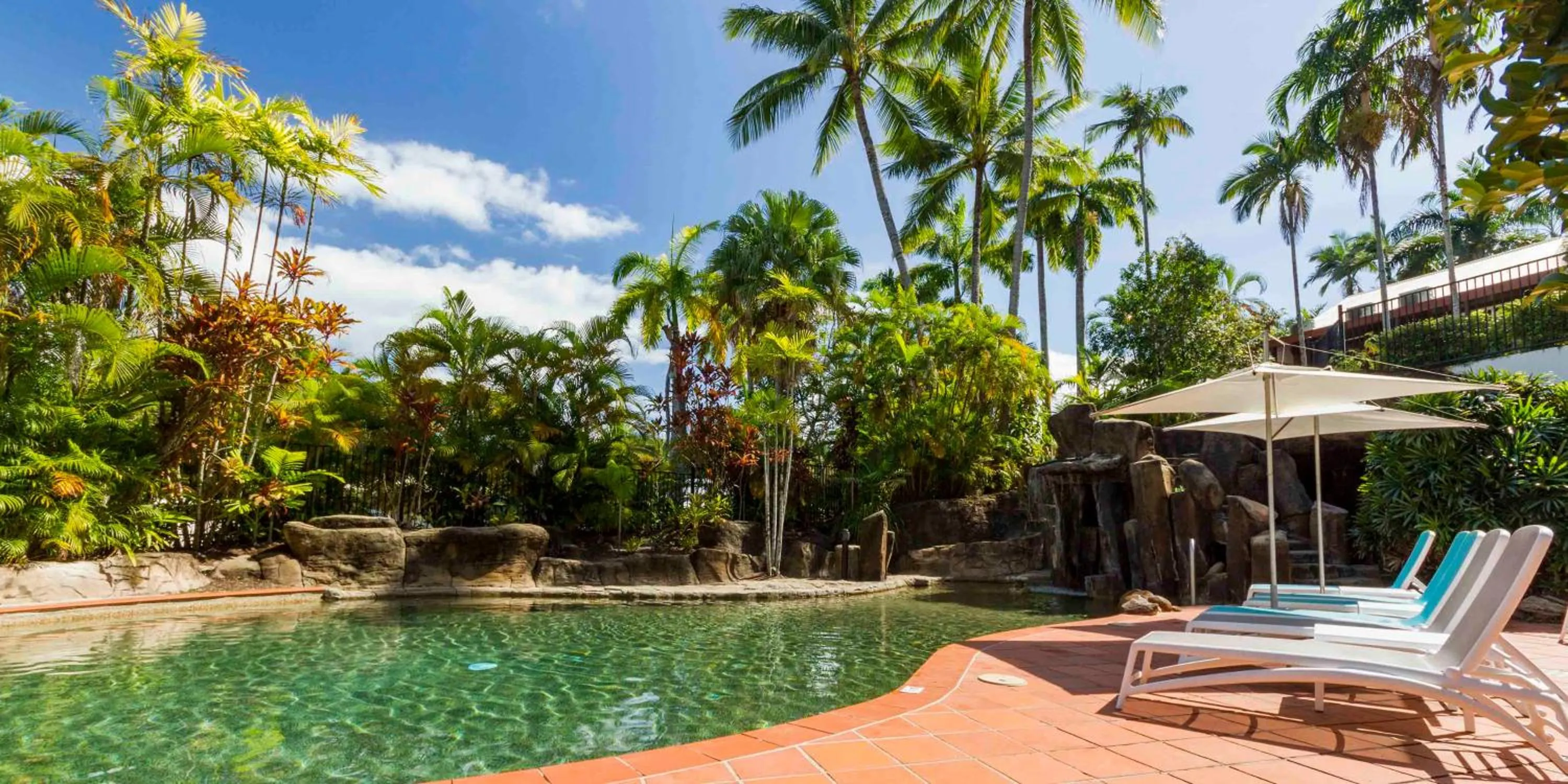 Swimming pool in Club Tropical Resort - Official Onsite Reception & Check In