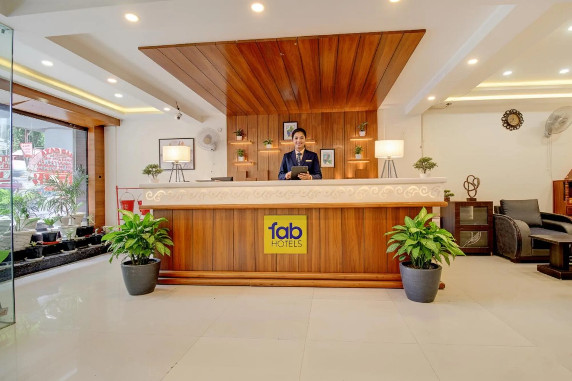 Lobby or reception in FabHotel PS Grand
