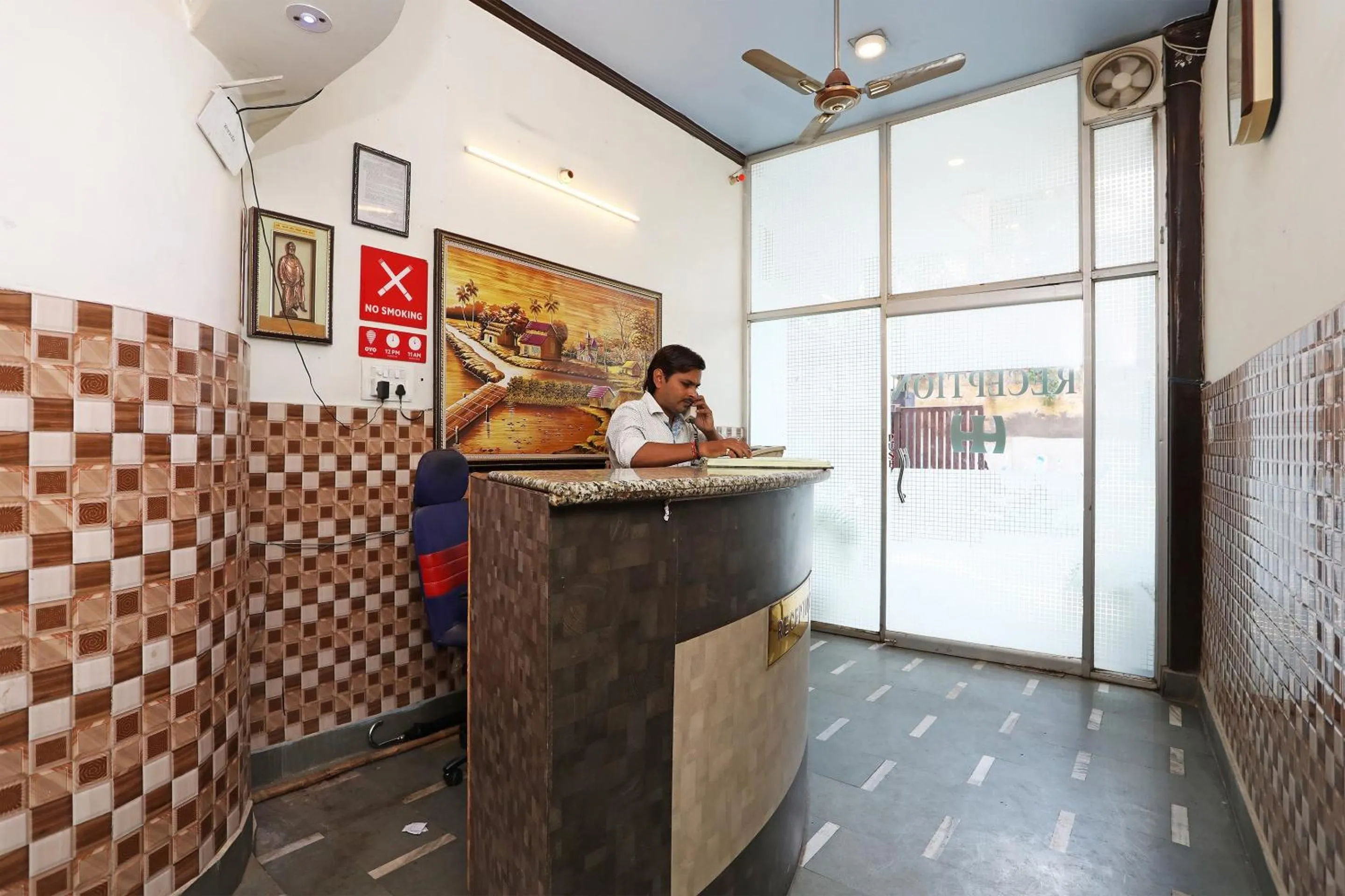 Lobby or reception in Hotel O Haveli Inn