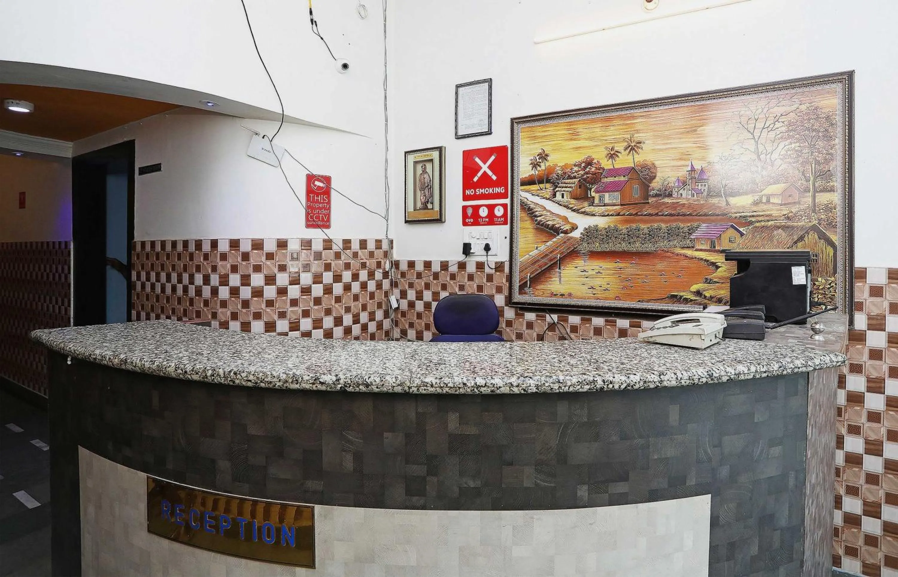 Lobby or reception in Hotel O Haveli Inn