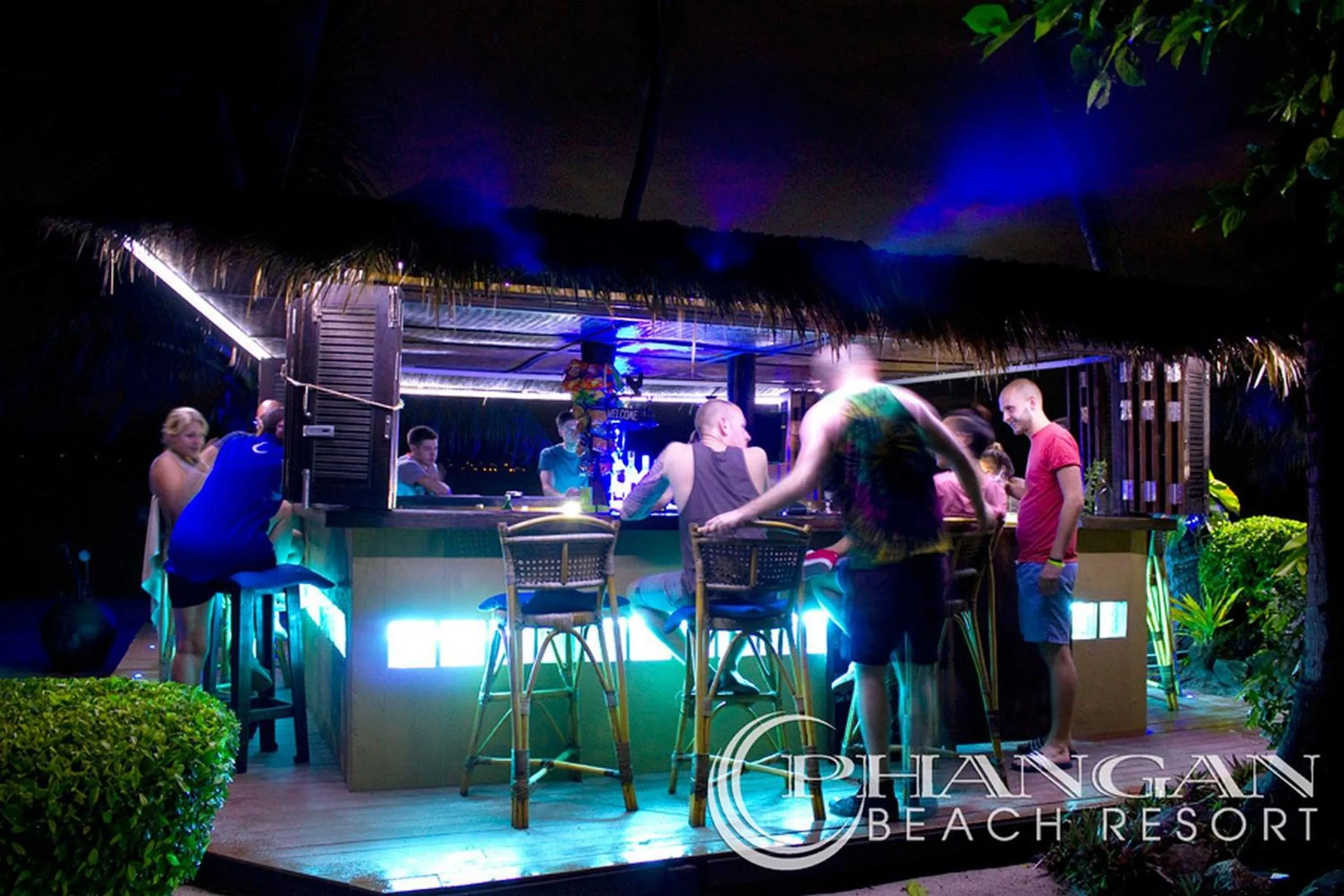 Lounge or bar in Phangan Beach Resort