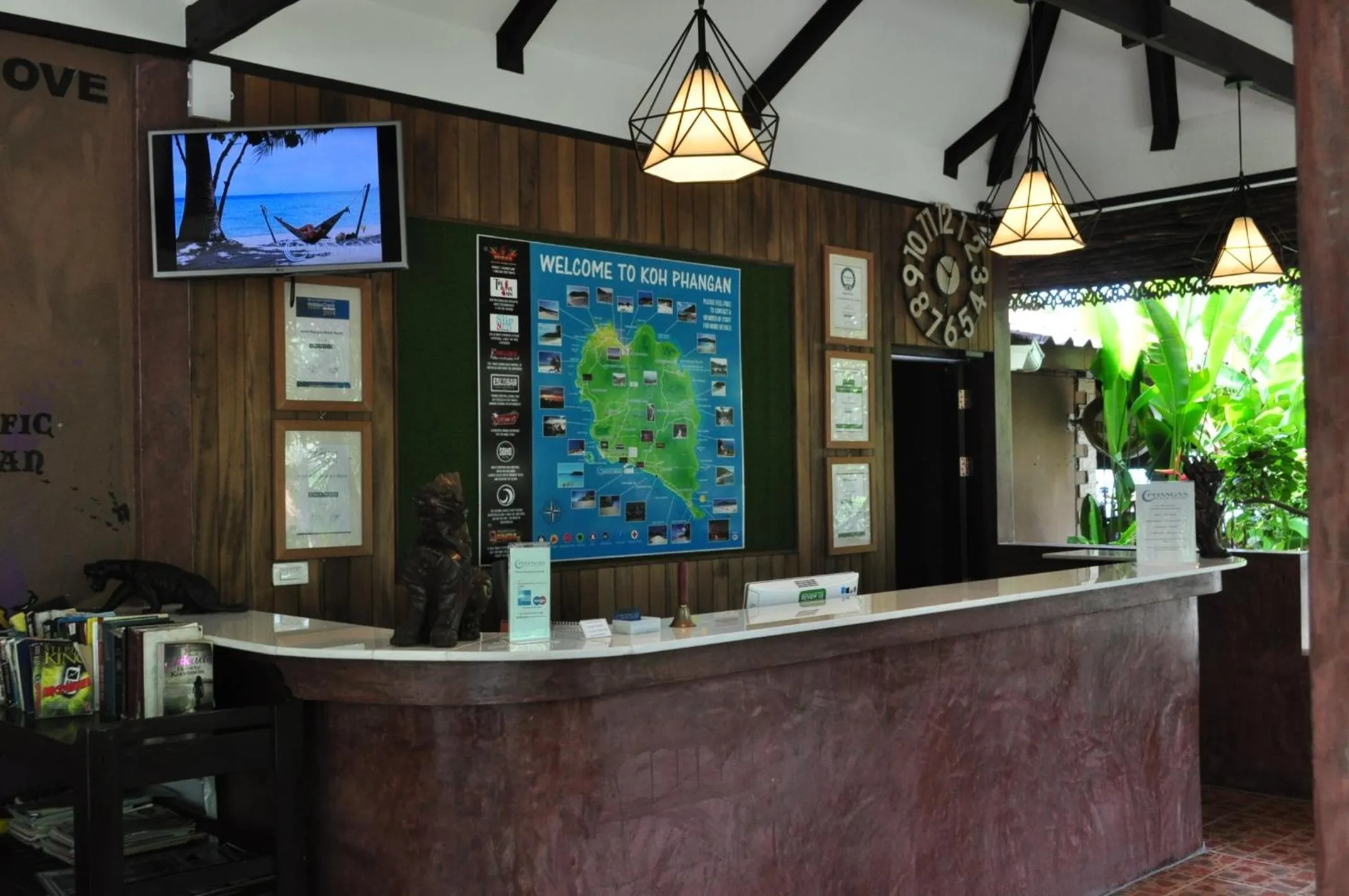 Lobby or reception in Phangan Beach Resort
