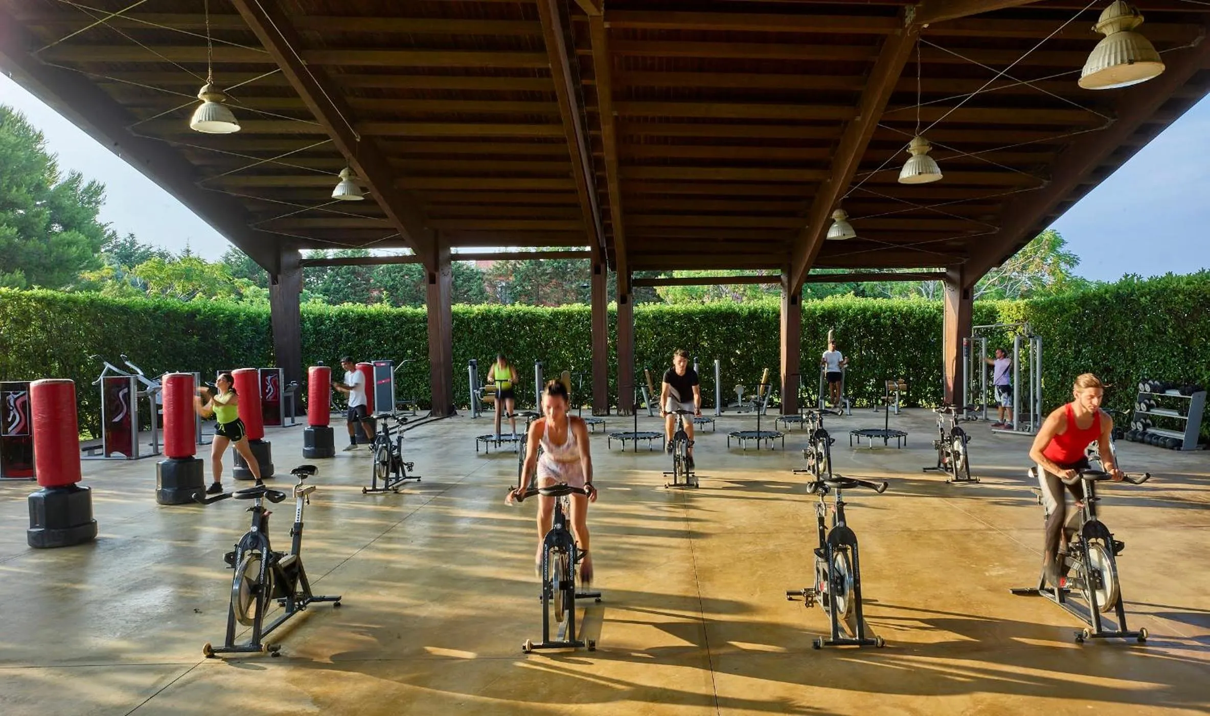 Fitness centre/facilities in Serenè Resort