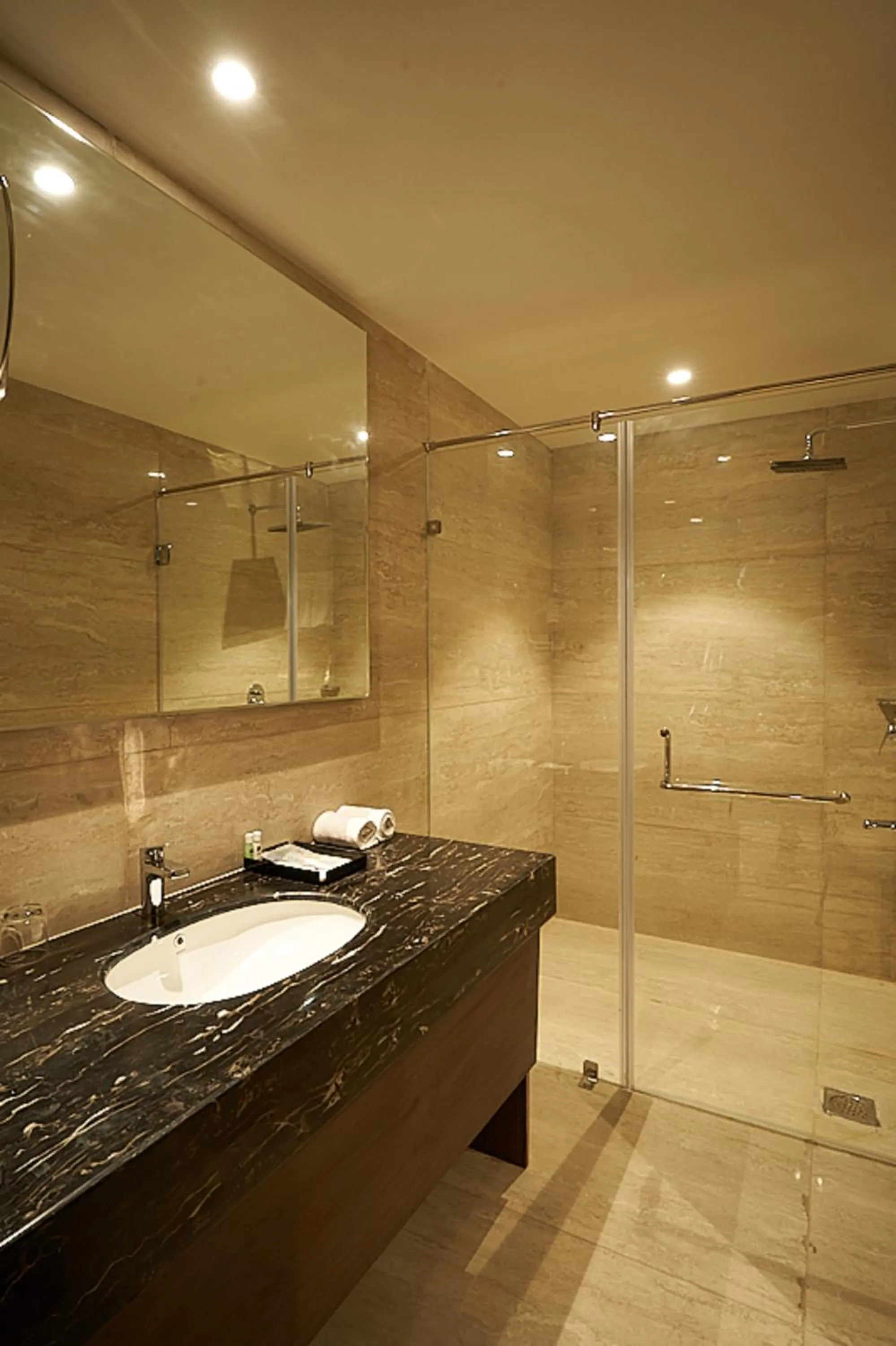 Bathroom in The Hamuse Hotel Kodaikanal - Luxury Redefined