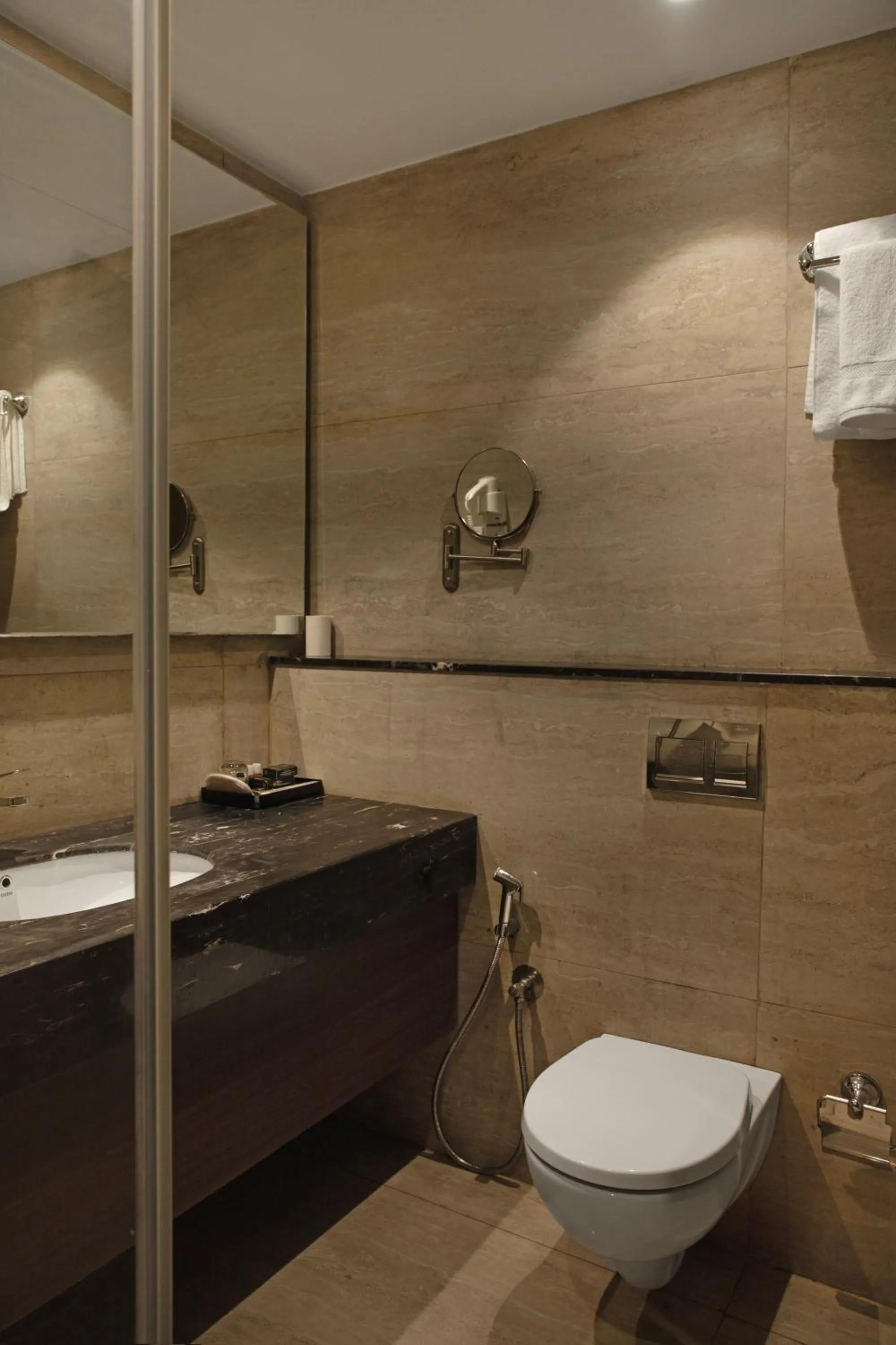 Shower in The Hamuse Hotel Kodaikanal - Luxury Redefined