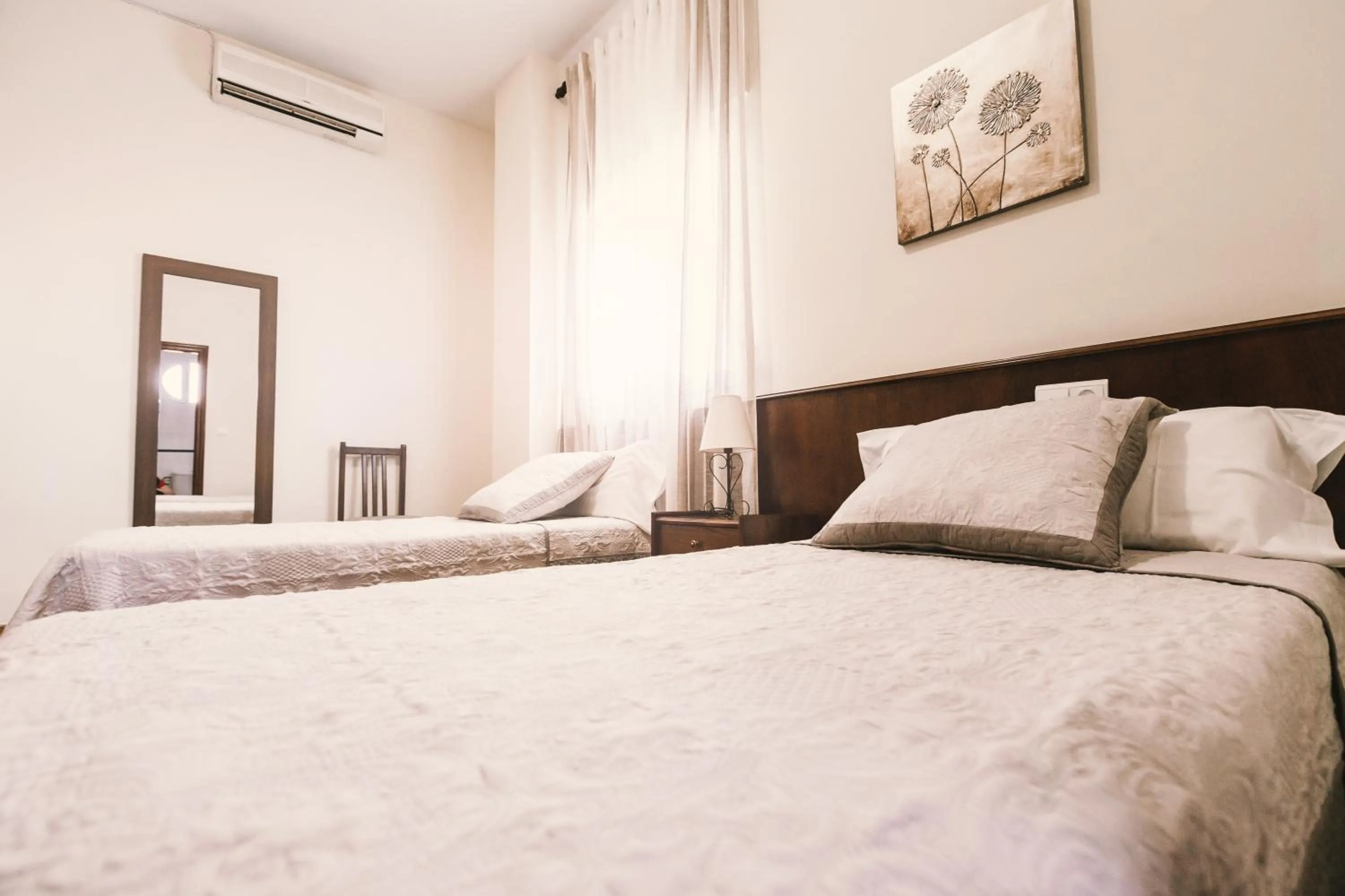 Bed in Hostal La Laguna