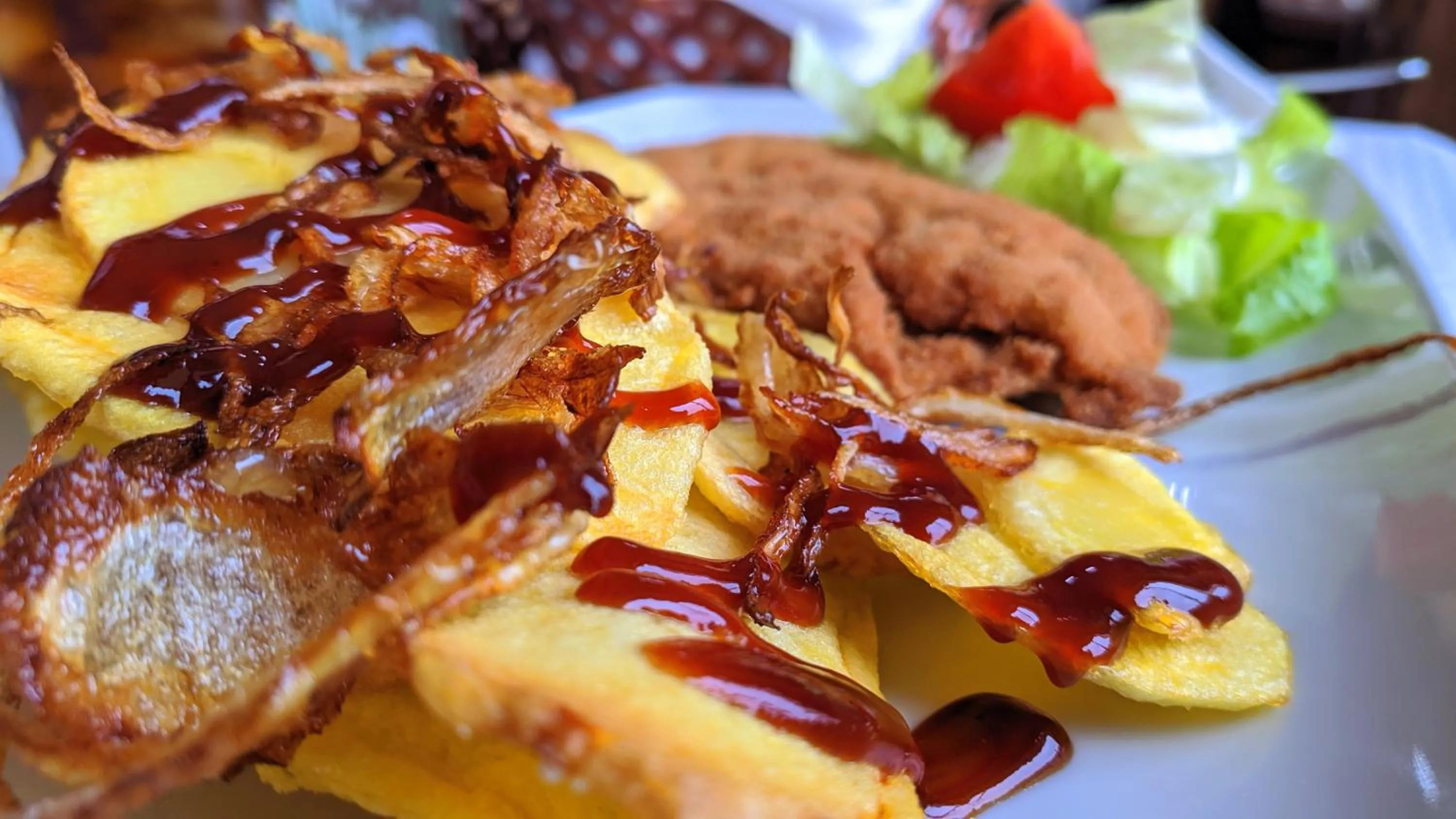 Food in Hostal La Laguna