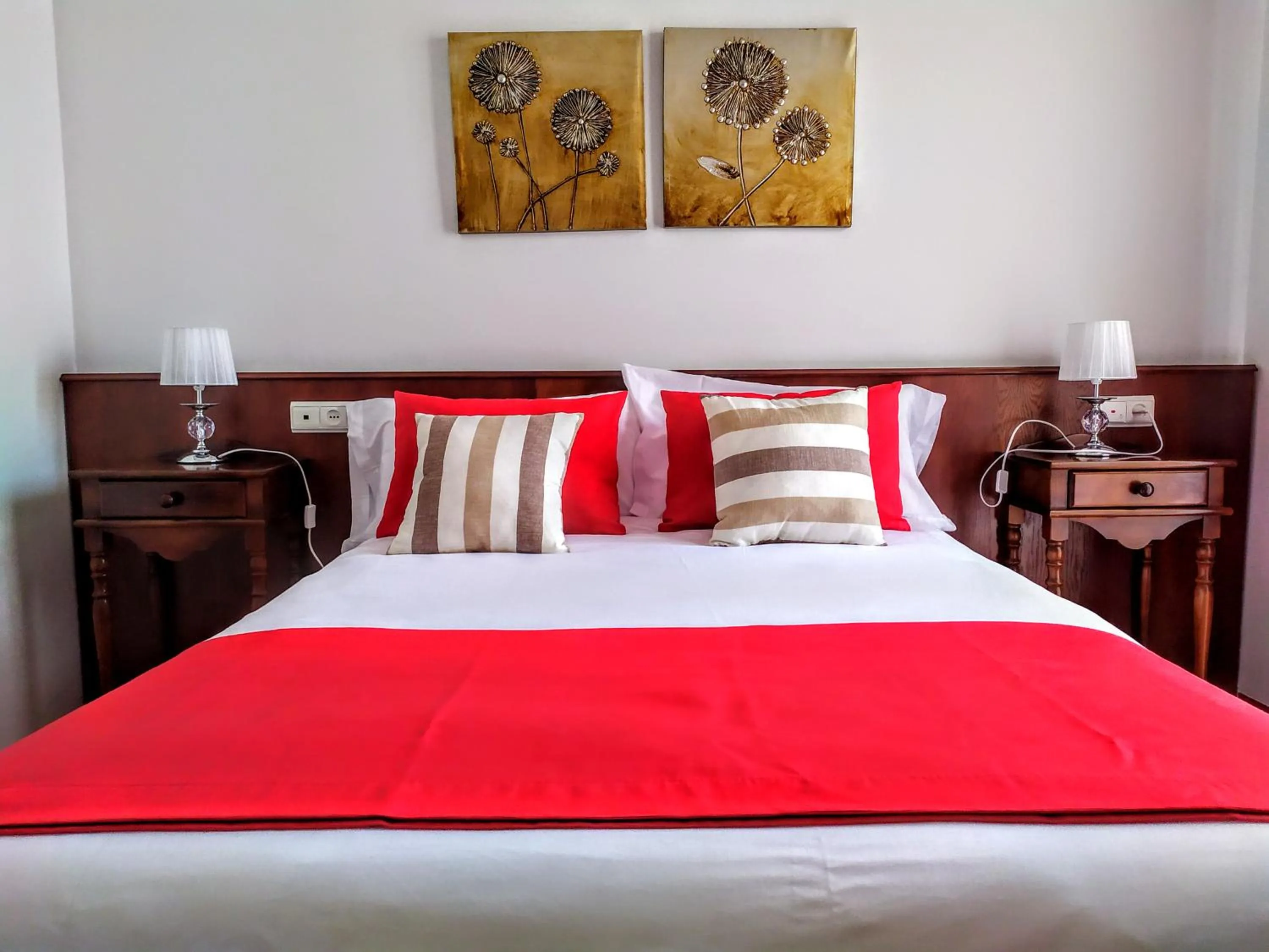 Bed in Hostal La Laguna