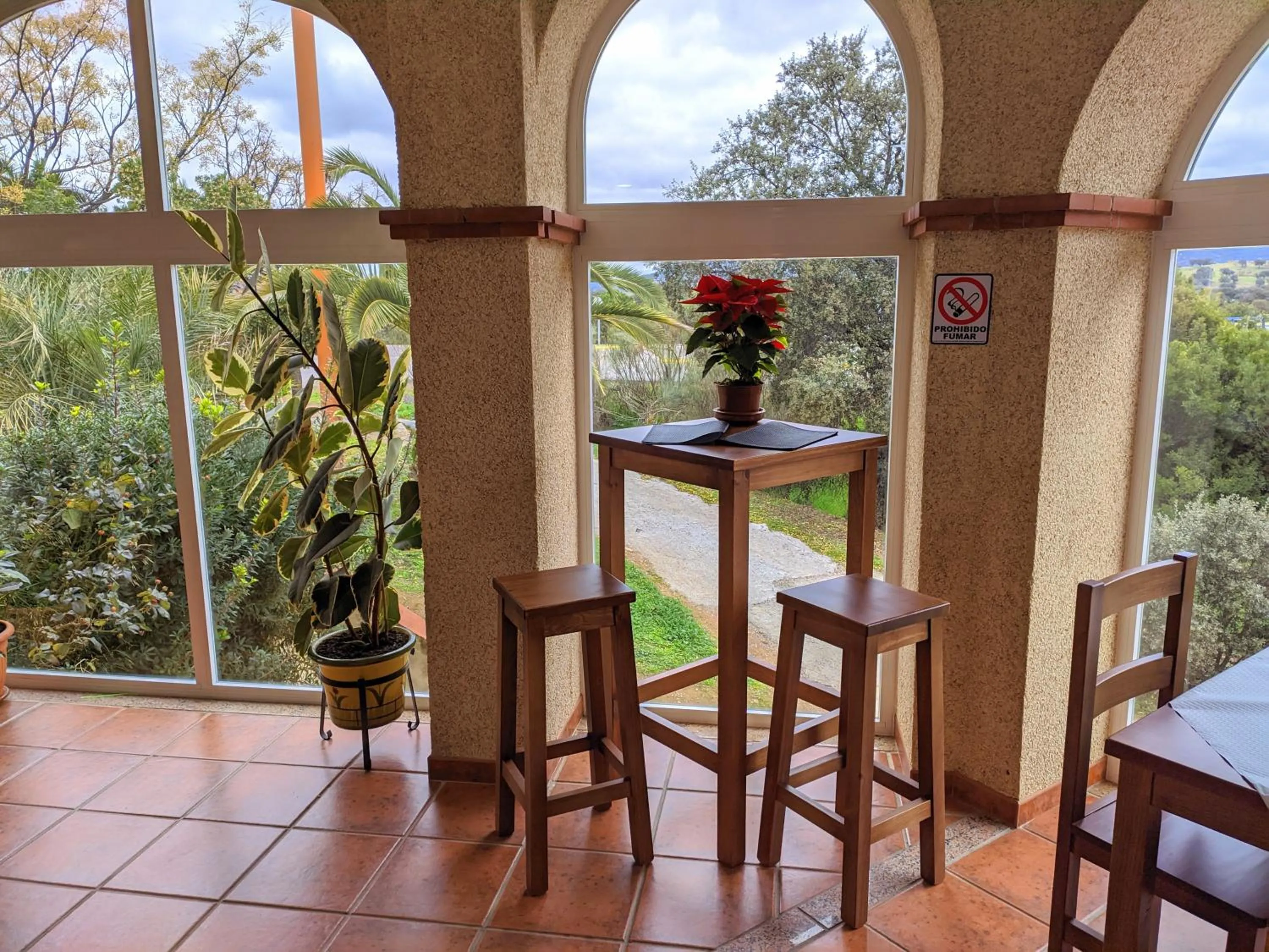 Balcony/Terrace in Hostal La Laguna