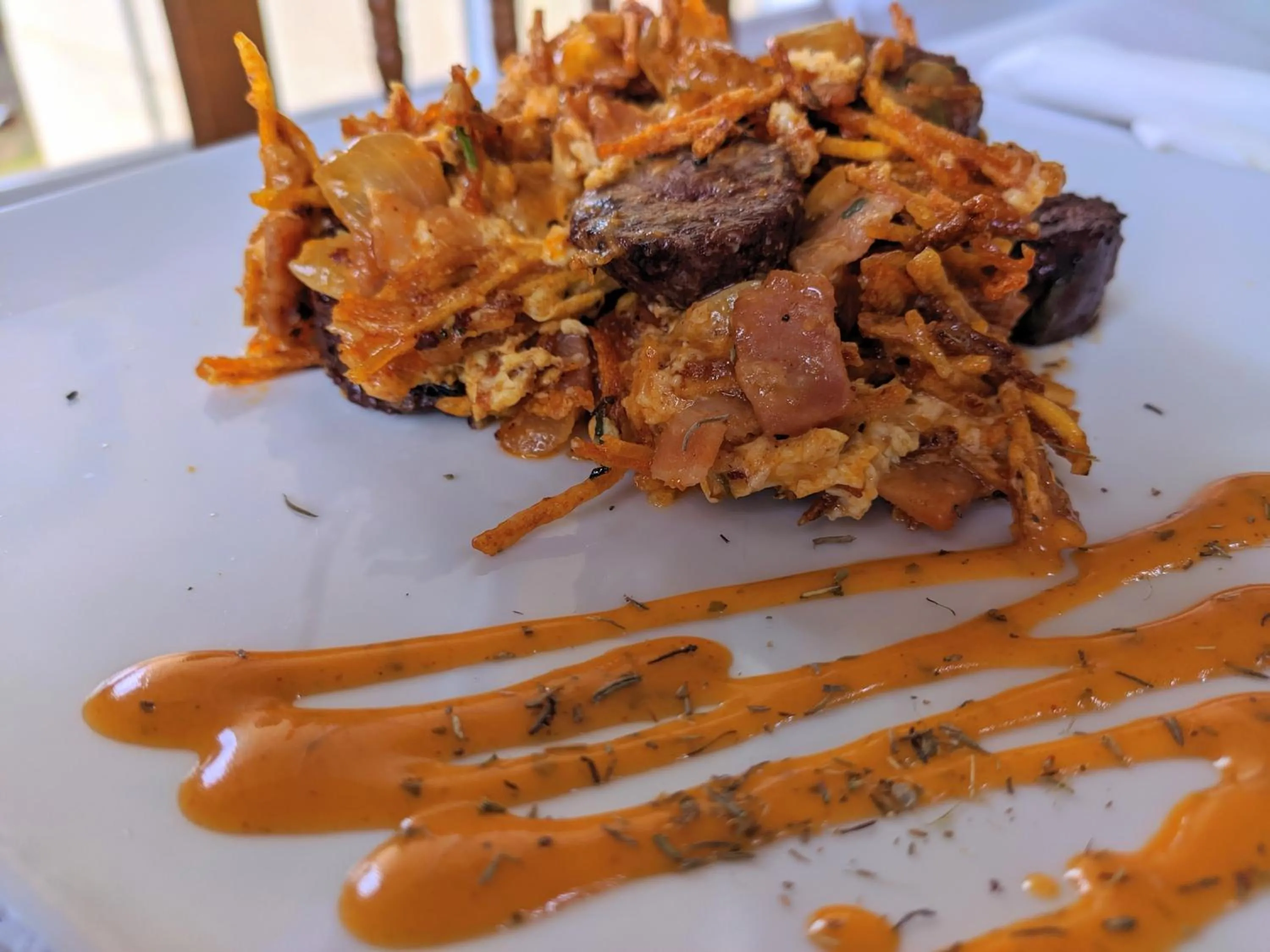 Food in Hostal La Laguna