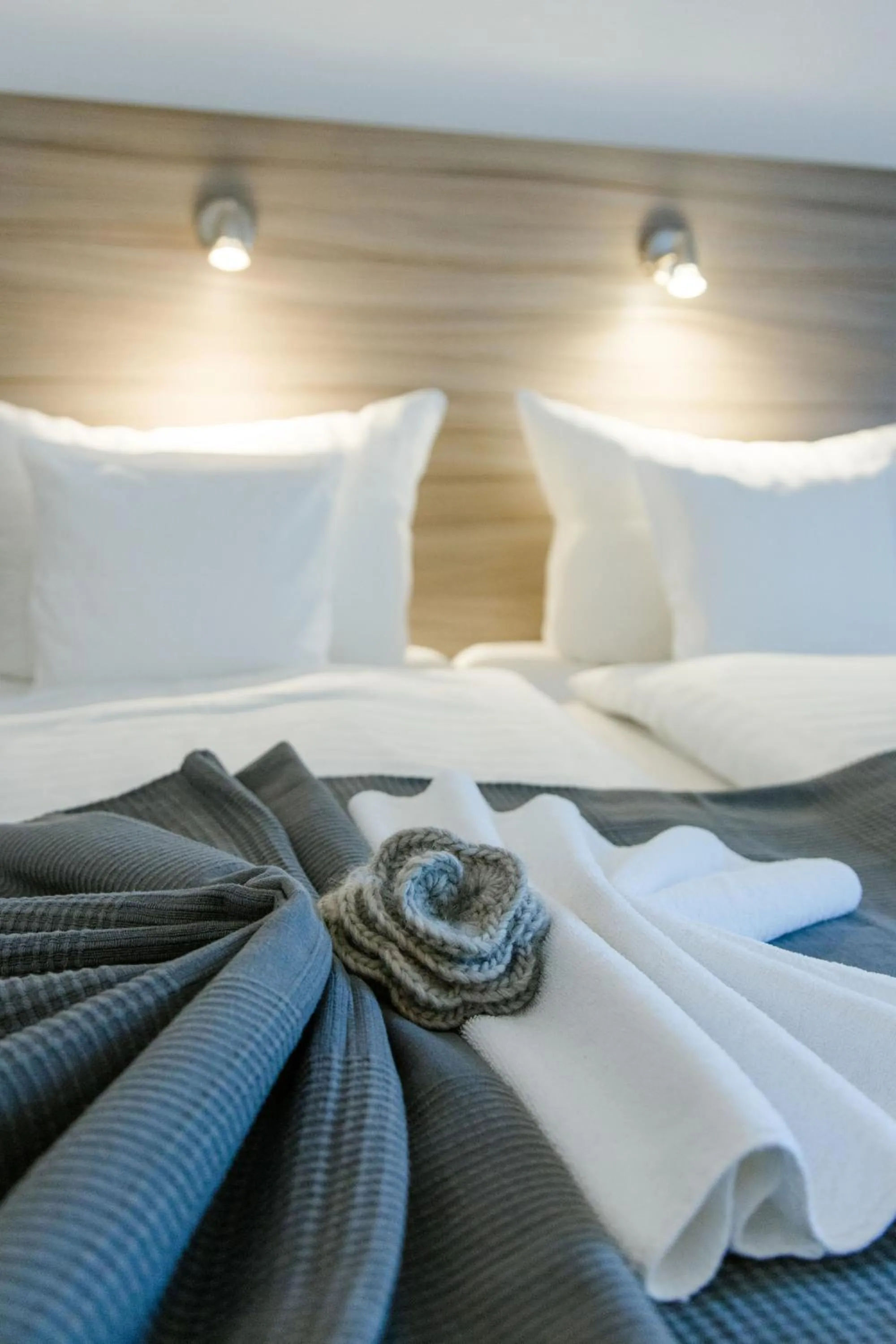 Bed in Friesen Hotel