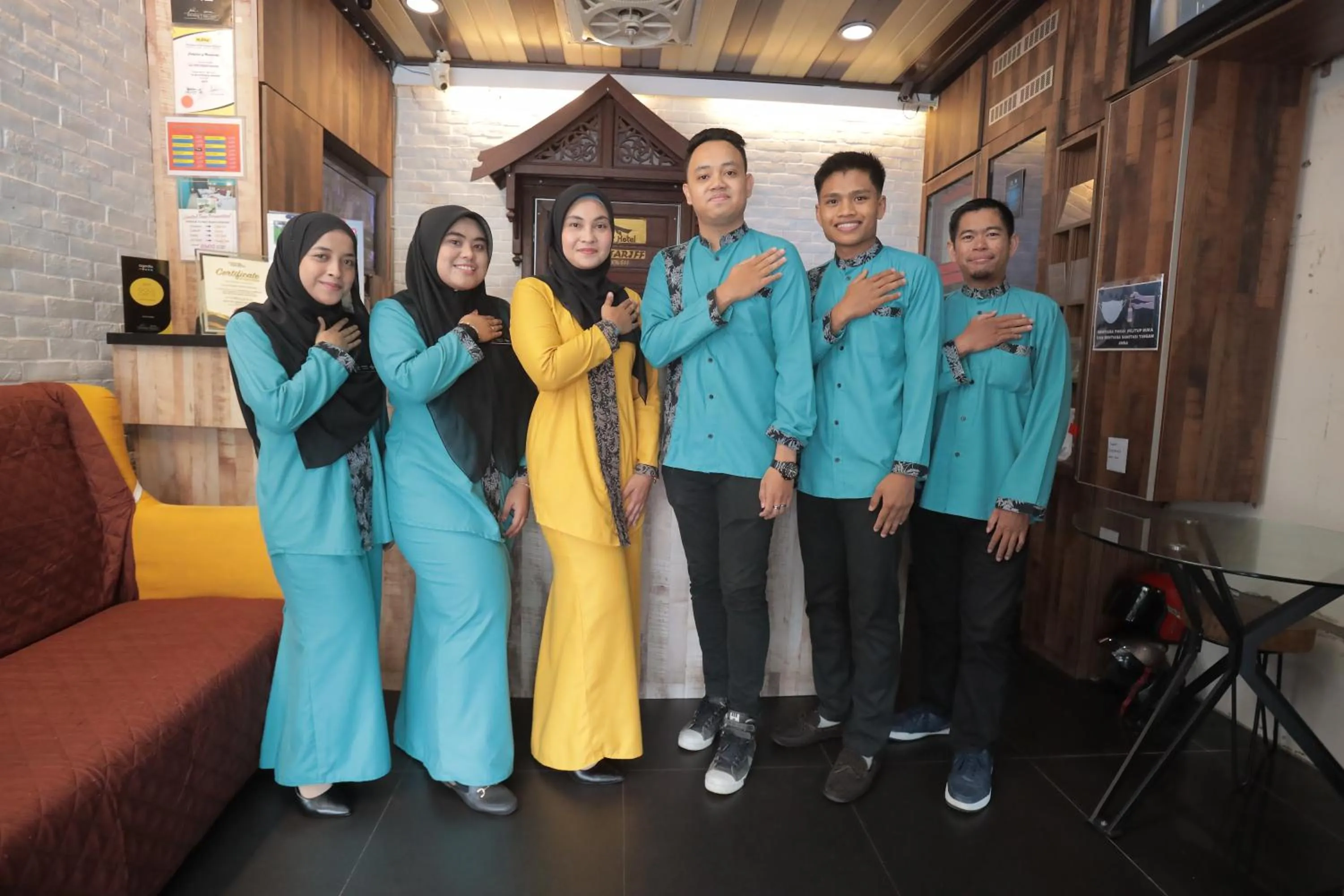 Staff in DJ Citi Point Hotel