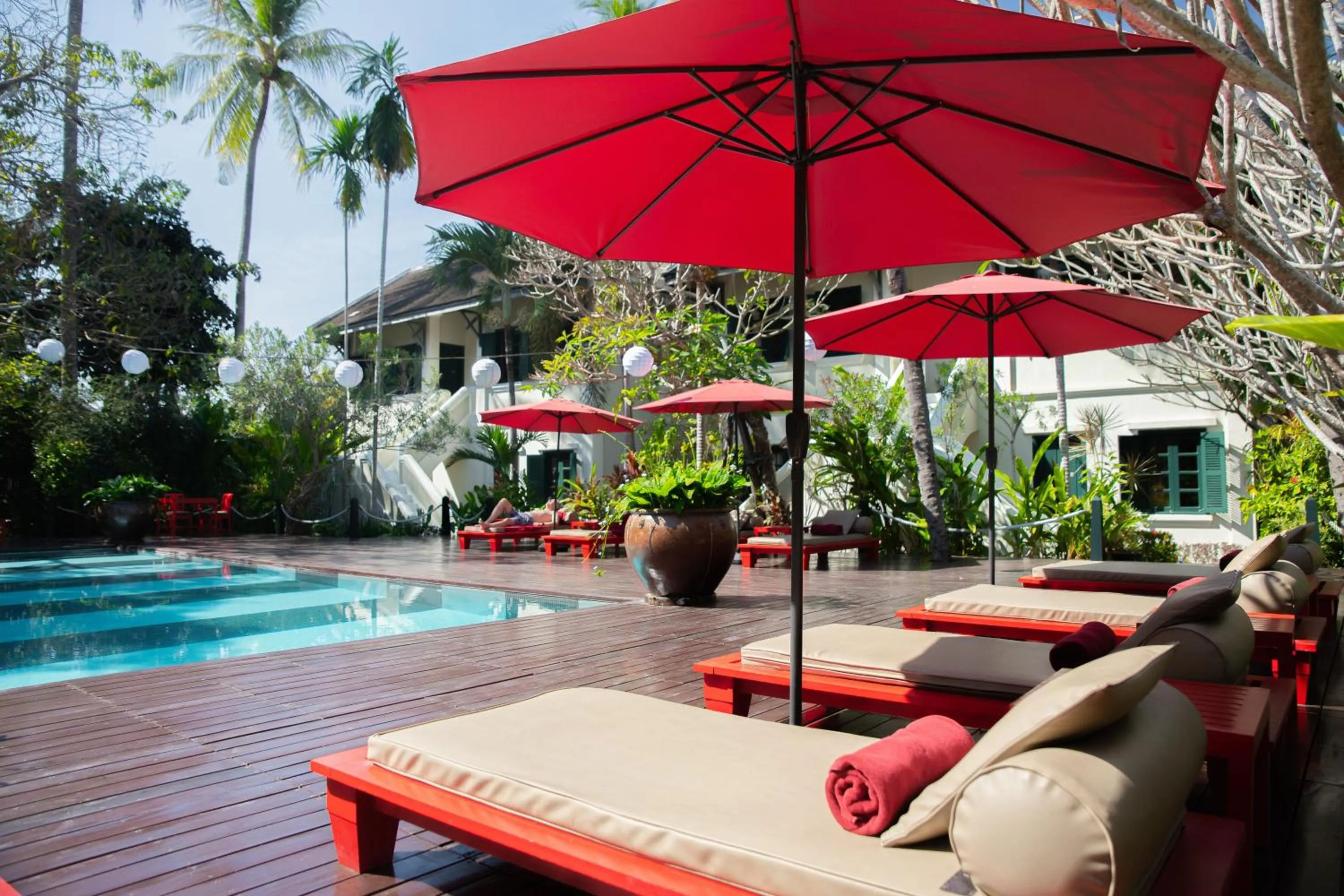 Swimming pool in Villa Maly Boutique Hotel
