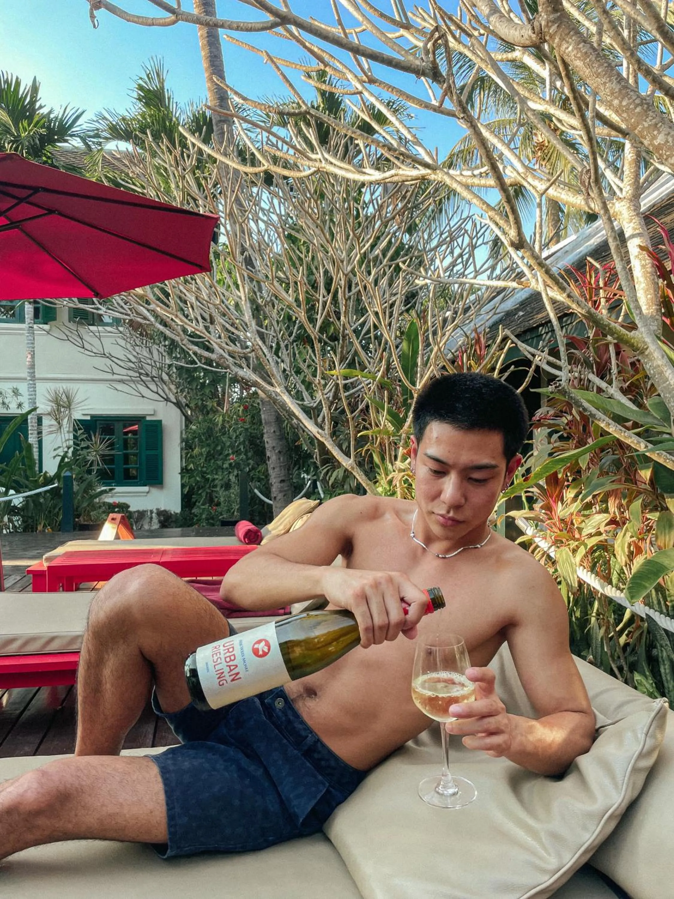 Swimming pool in Villa Maly Boutique Hotel