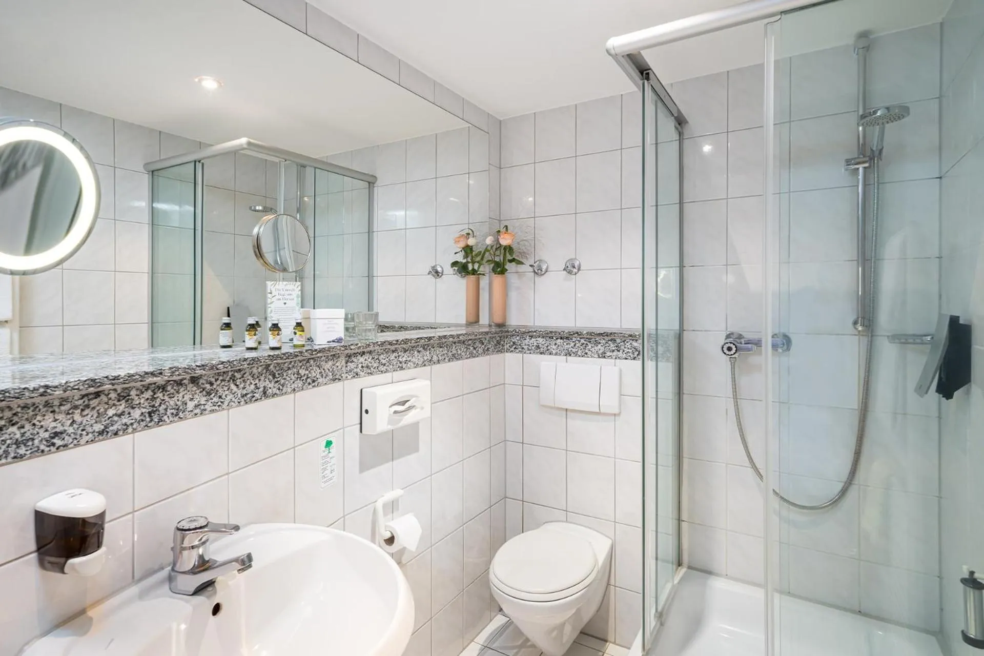 Bathroom in Parkhotel Landau