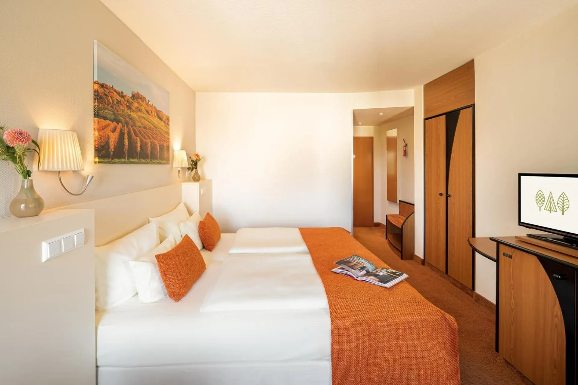 Photo of the whole room, Bed in Parkhotel Landau