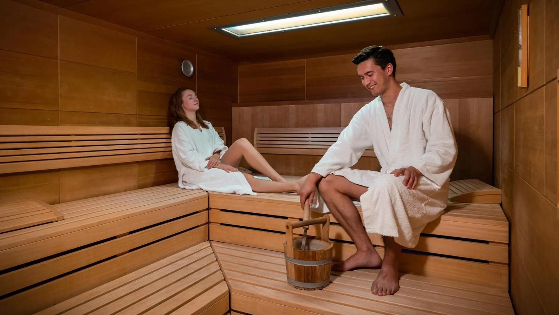 Sauna in Parkhotel Landau