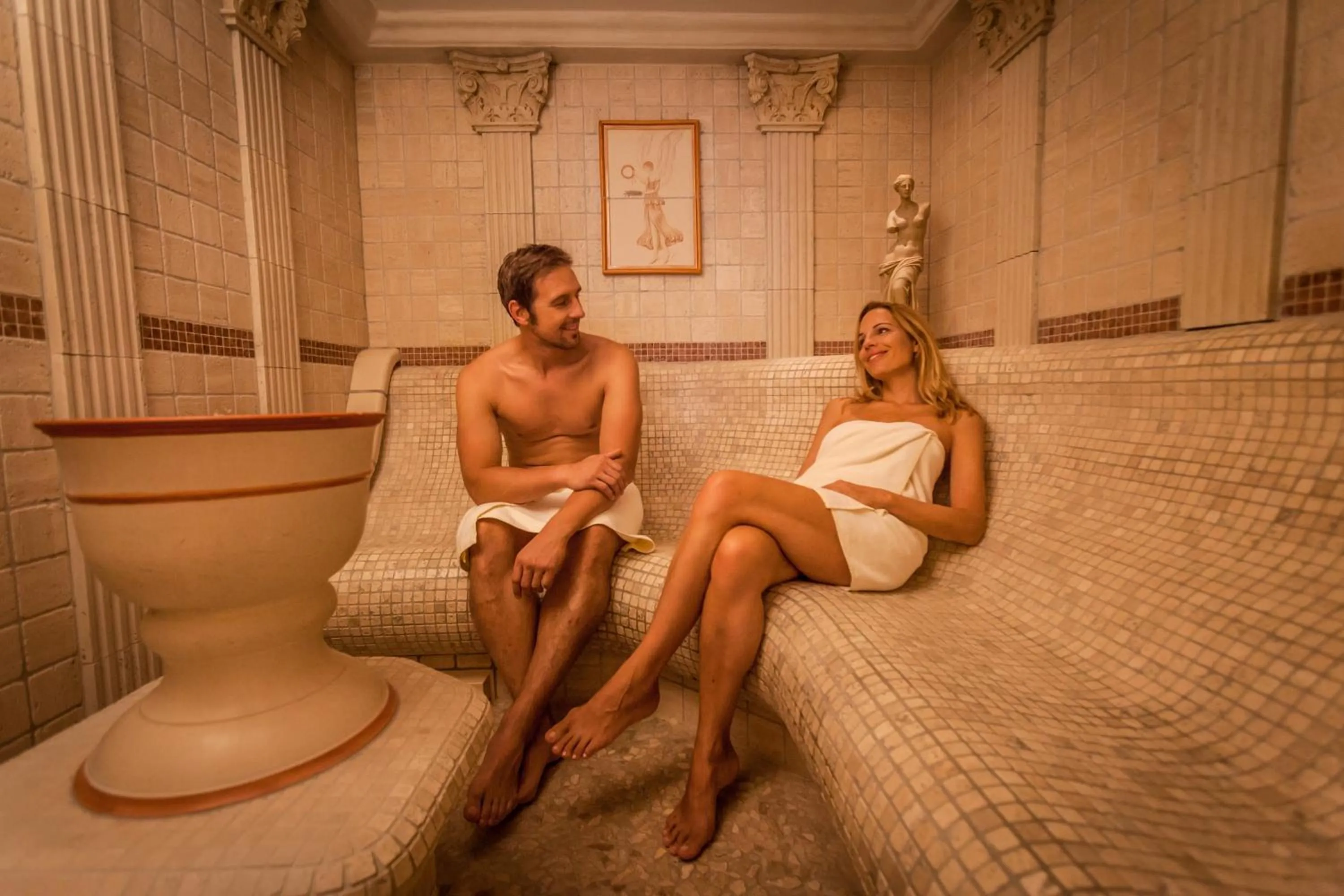 Sauna in 4-Sterne Superior Erlebnishotel Colosseo, Europa-Park Erlebnis-Resort