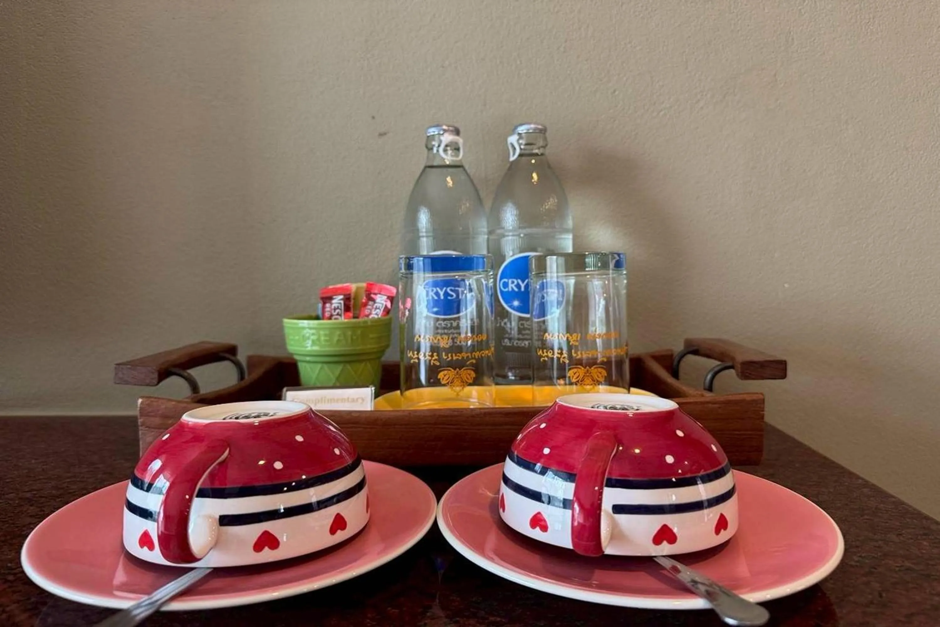 Drinks in Poonyamantra Resort Chiang Rai