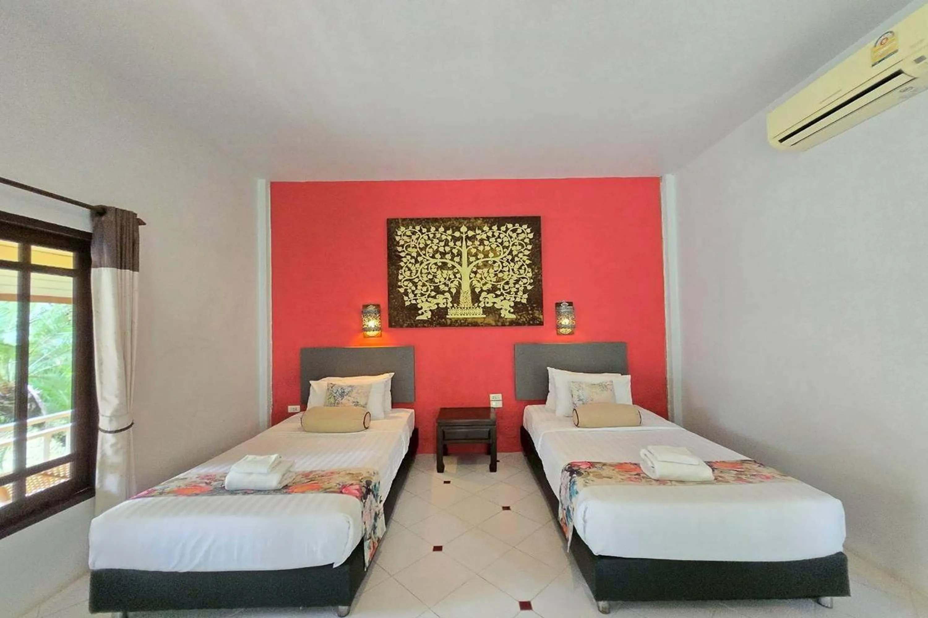 Bedroom, Bed in Poonyamantra Resort Chiang Rai