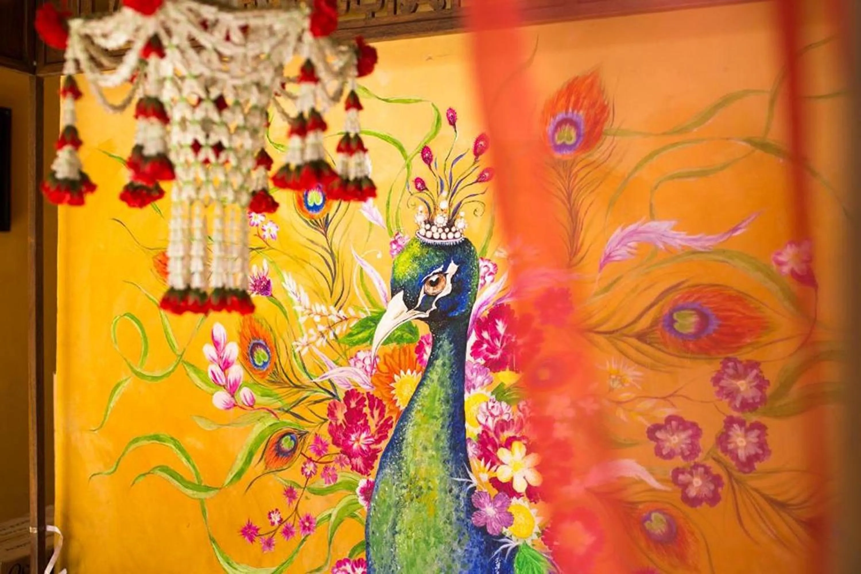 Decorative detail in Poonyamantra Resort Chiang Rai