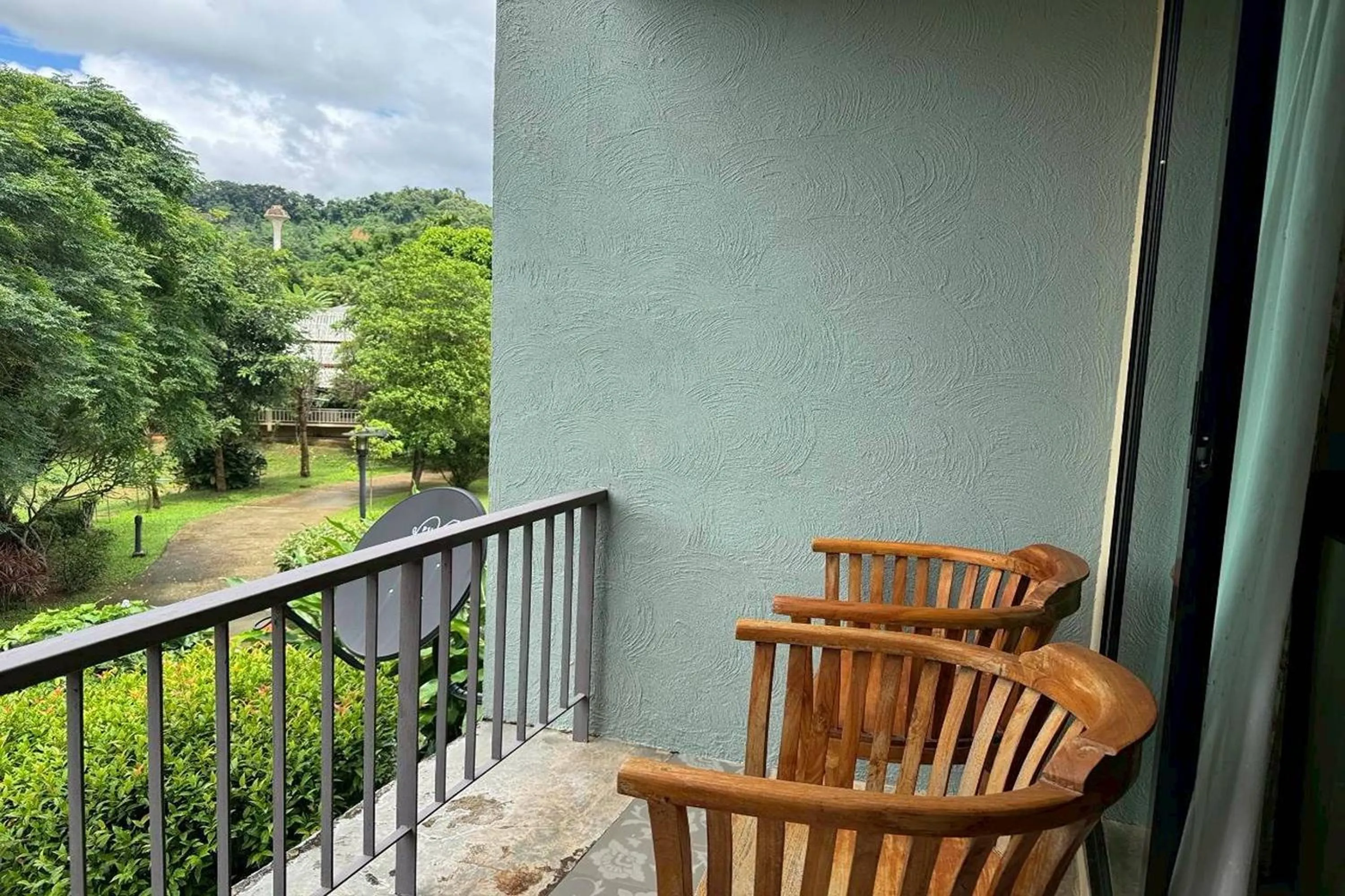 Balcony/Terrace in Poonyamantra Resort Chiang Rai