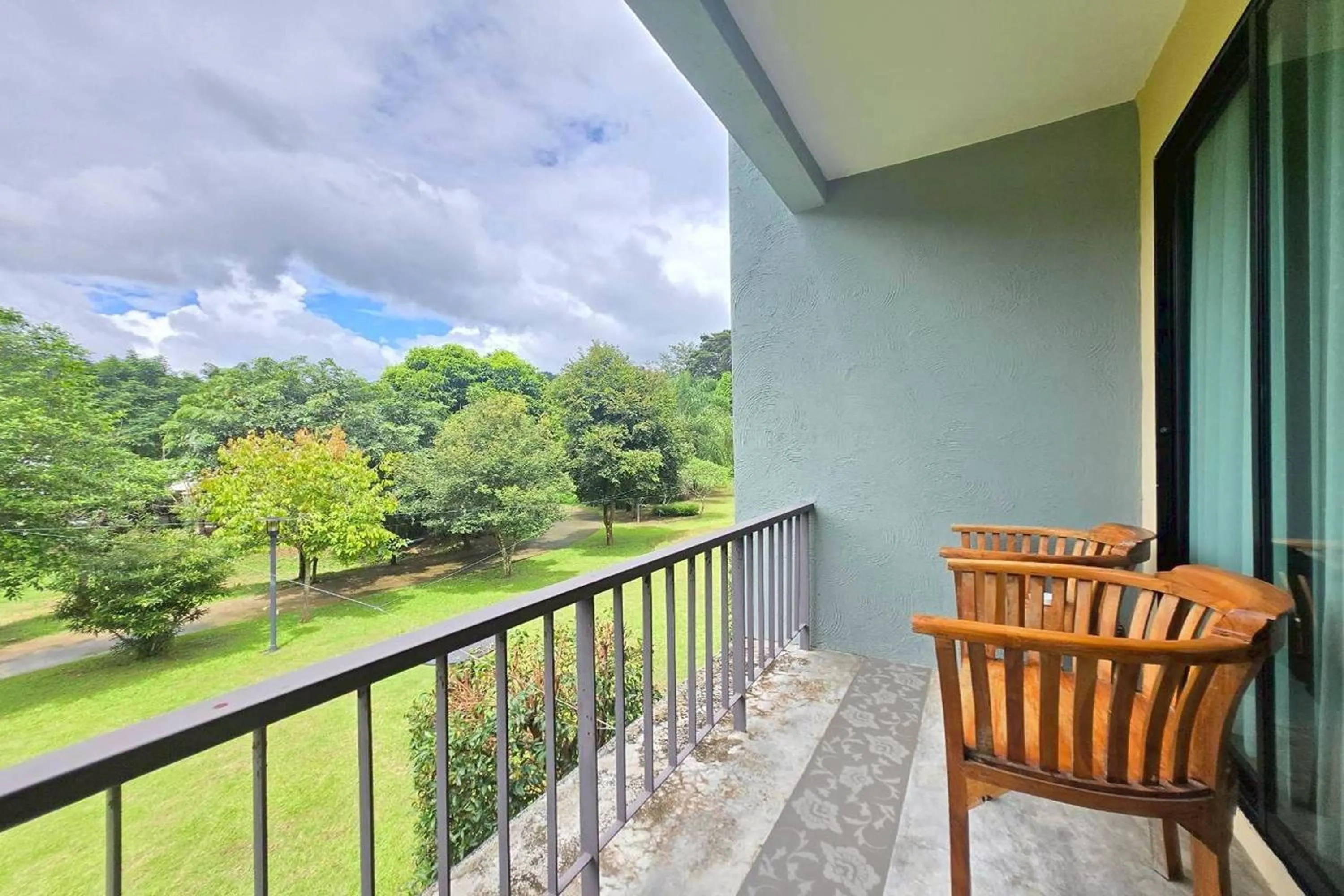 Seating area in Poonyamantra Resort Chiang Rai