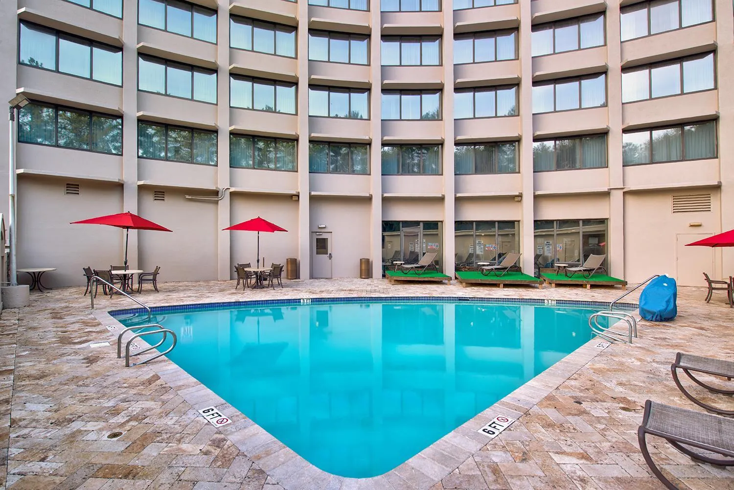 Swimming pool in DoubleTree by Hilton Atlanta North Druid Hills/Emory Area