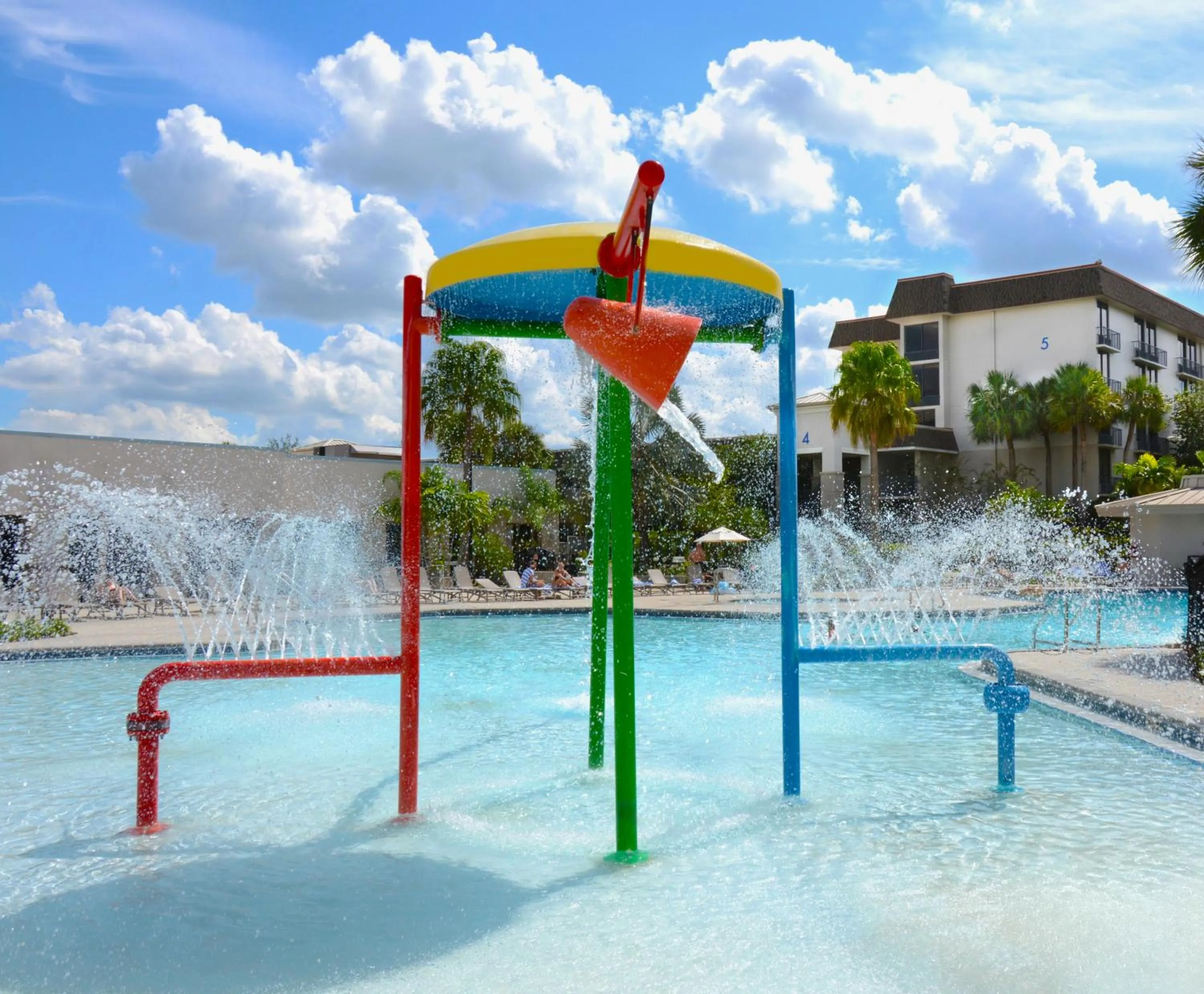 Children play ground in Wyndham I-Drive Avanti Resort & Conference Center