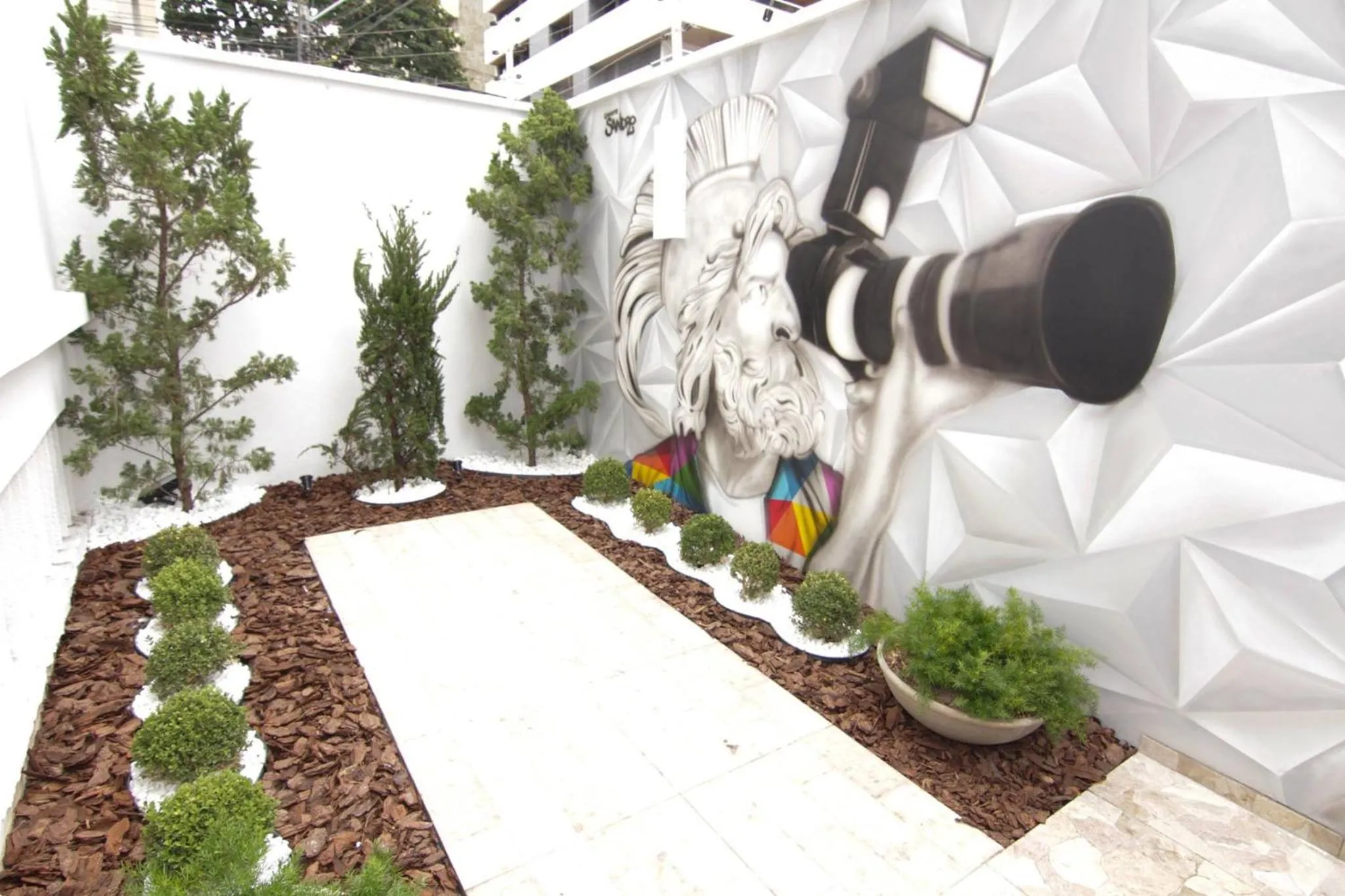 Facade/entrance in Hotel Villa Smart