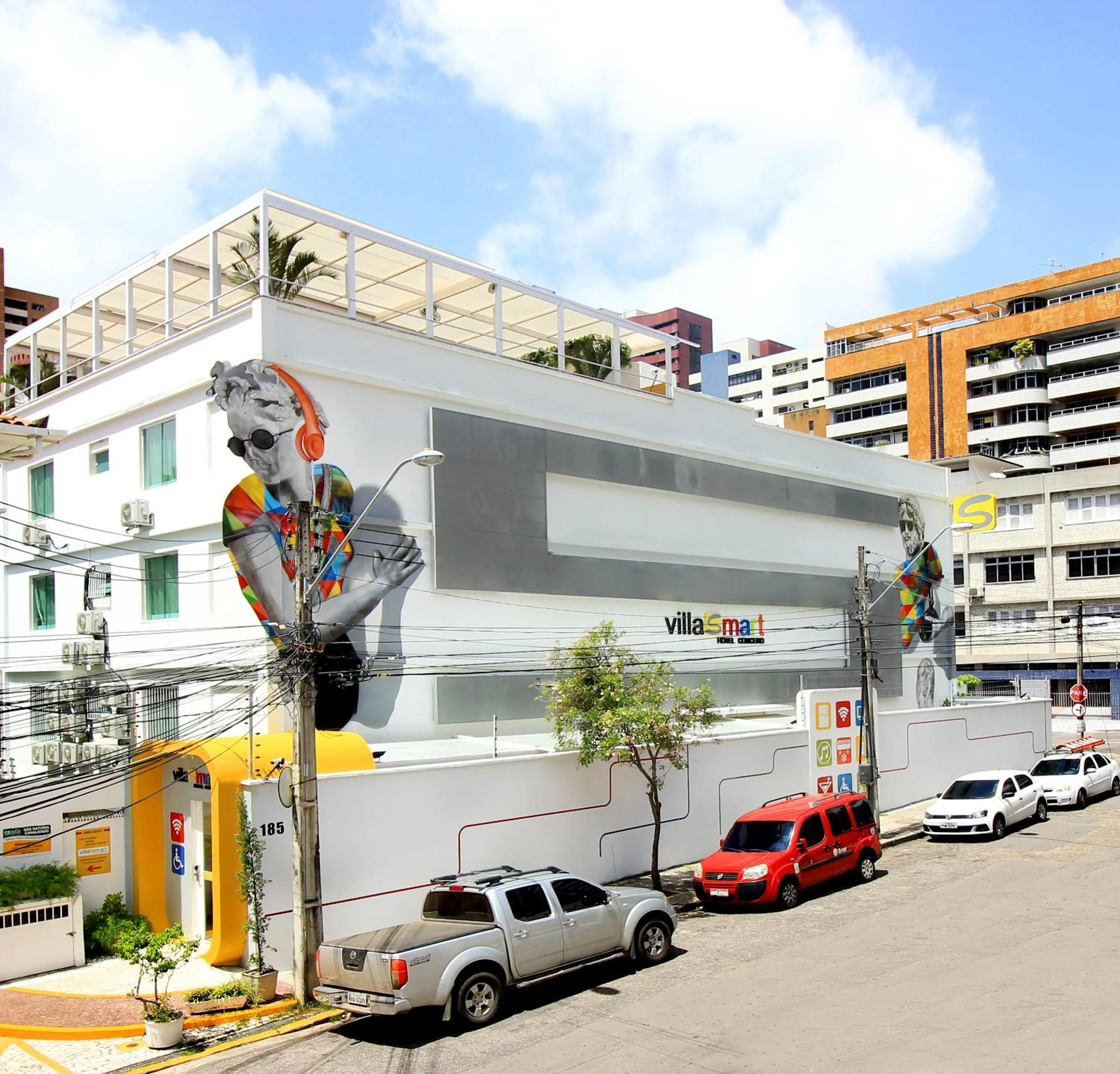 Facade/entrance in Hotel Villa Smart