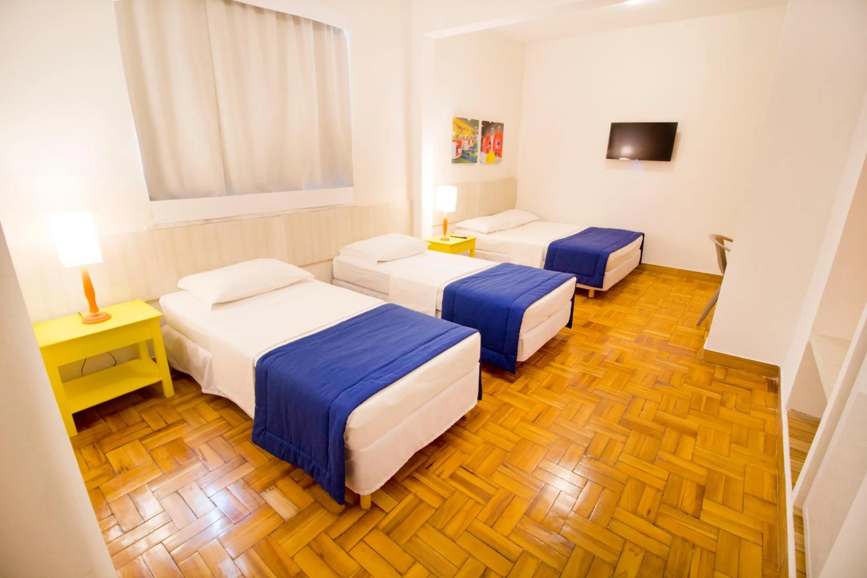 Bed in Hotel Villa Smart