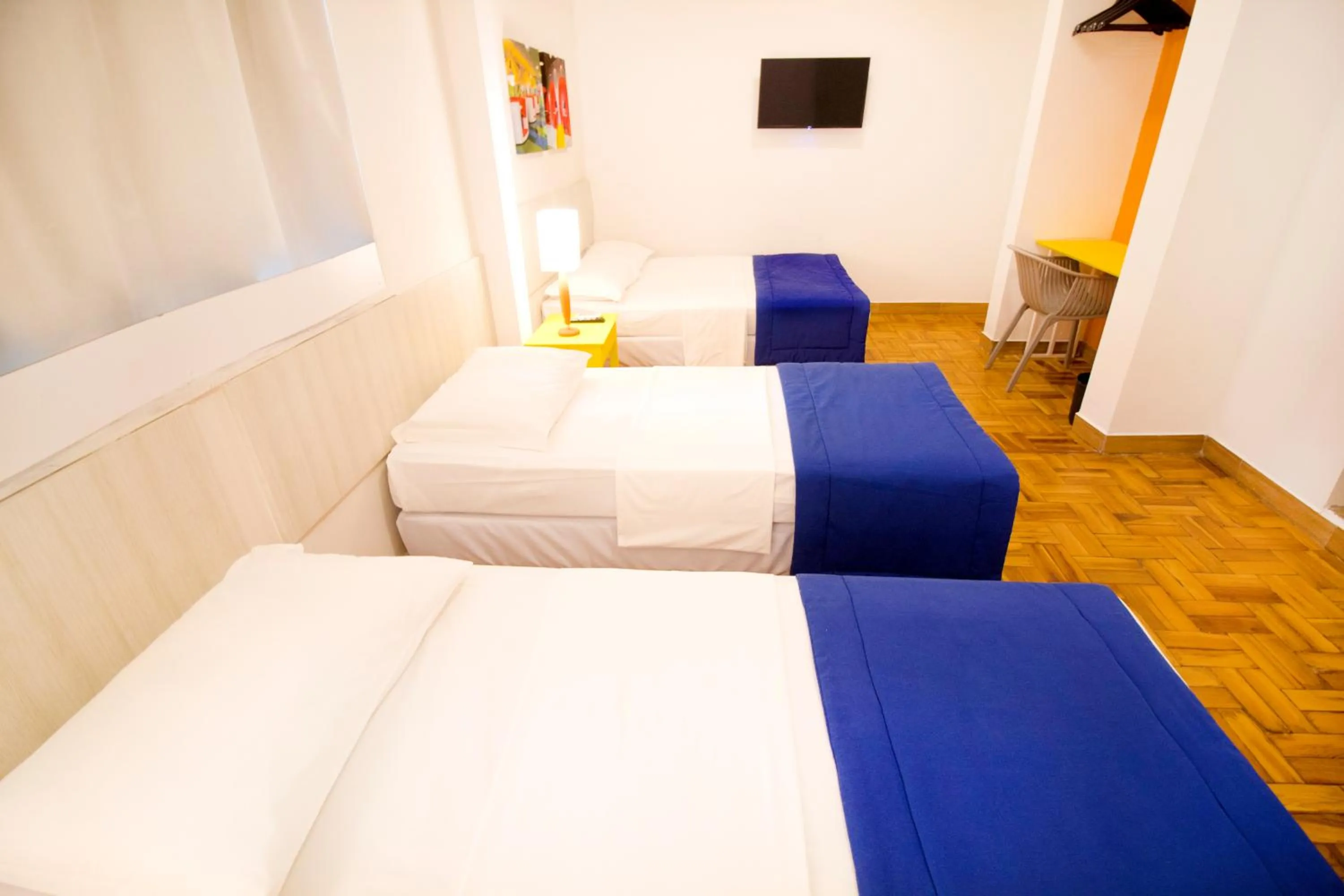 Bed in Hotel Villa Smart