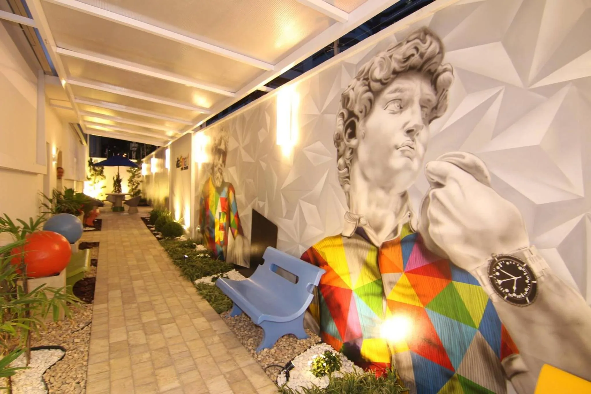 Facade/entrance in Hotel Villa Smart