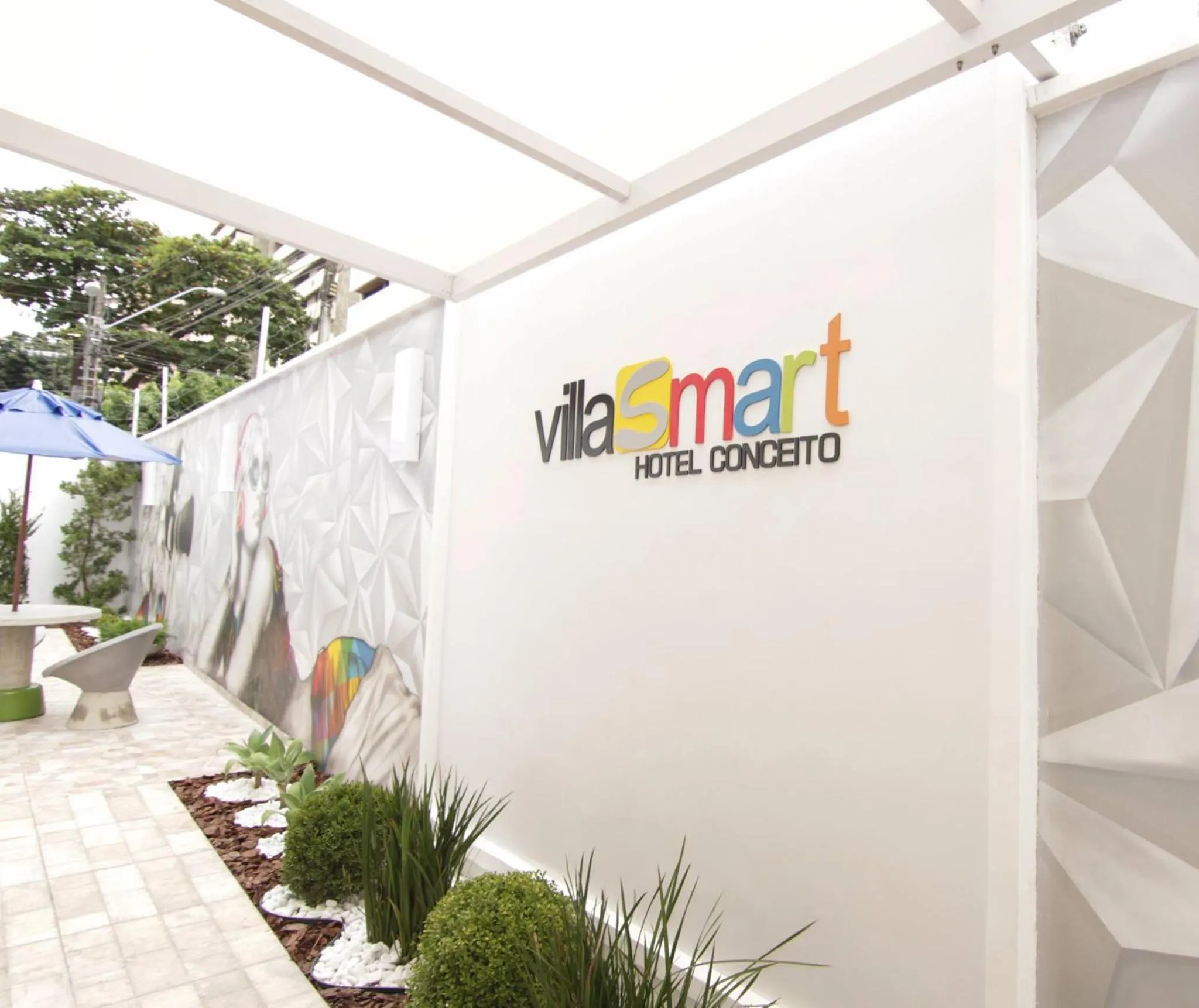 Facade/entrance in Hotel Villa Smart