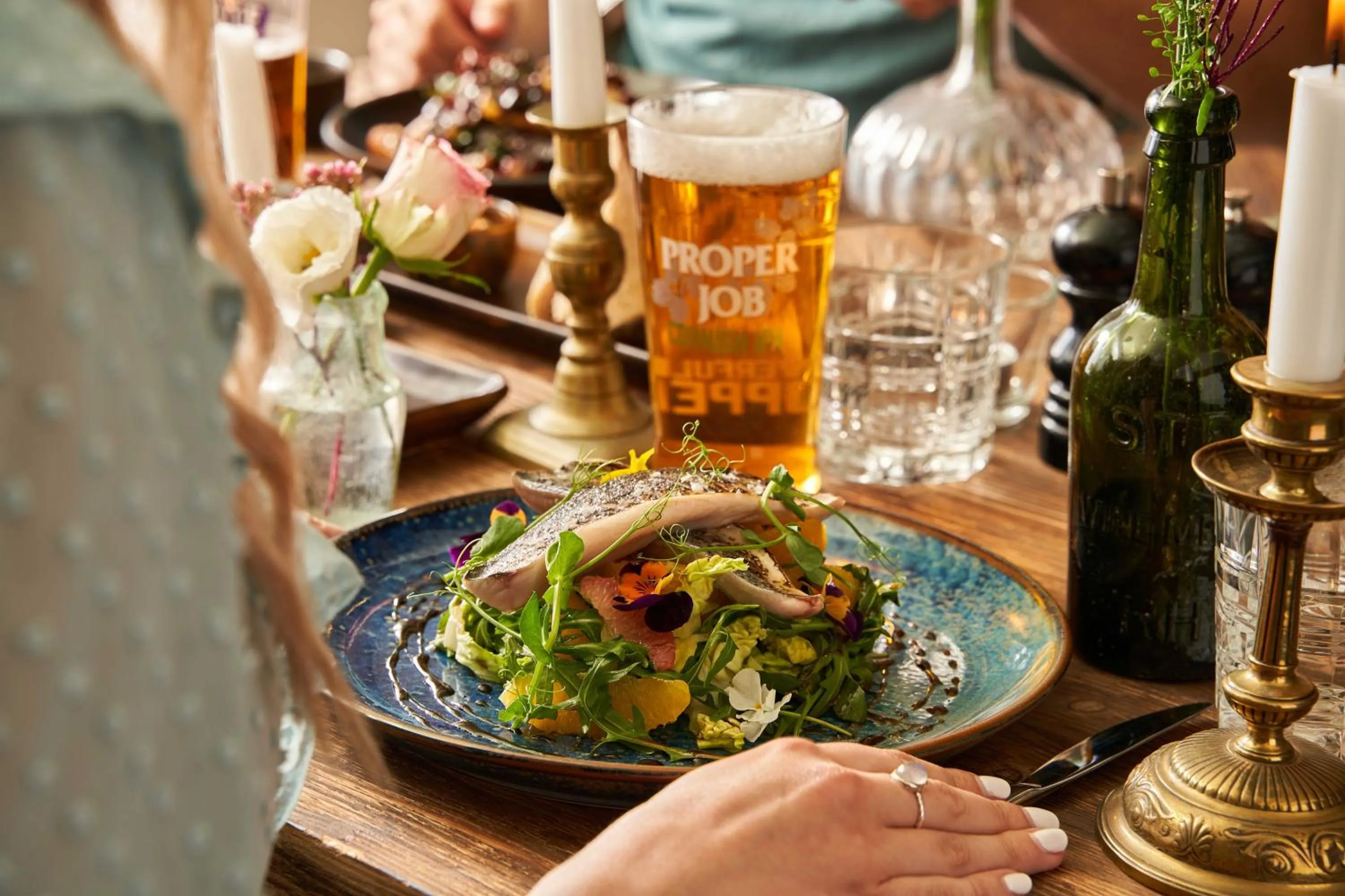 Food and drinks in The Globe