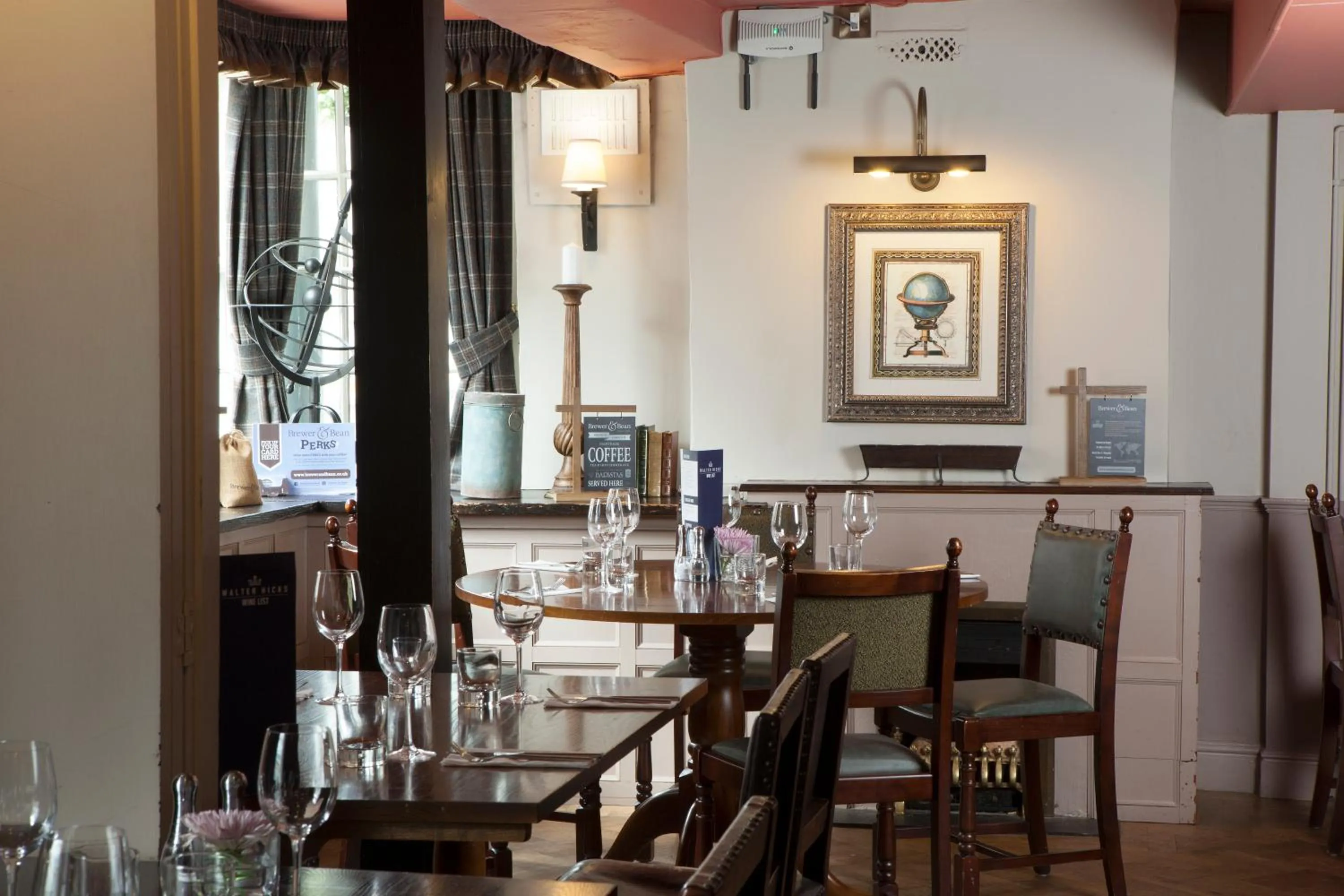 Restaurant/places to eat in The Globe