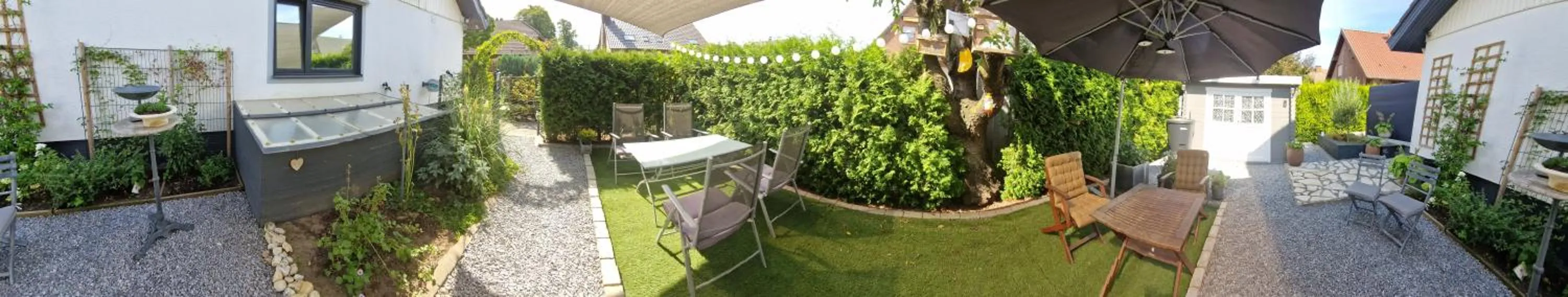 Garden in Bed & Breakfast Ravelin