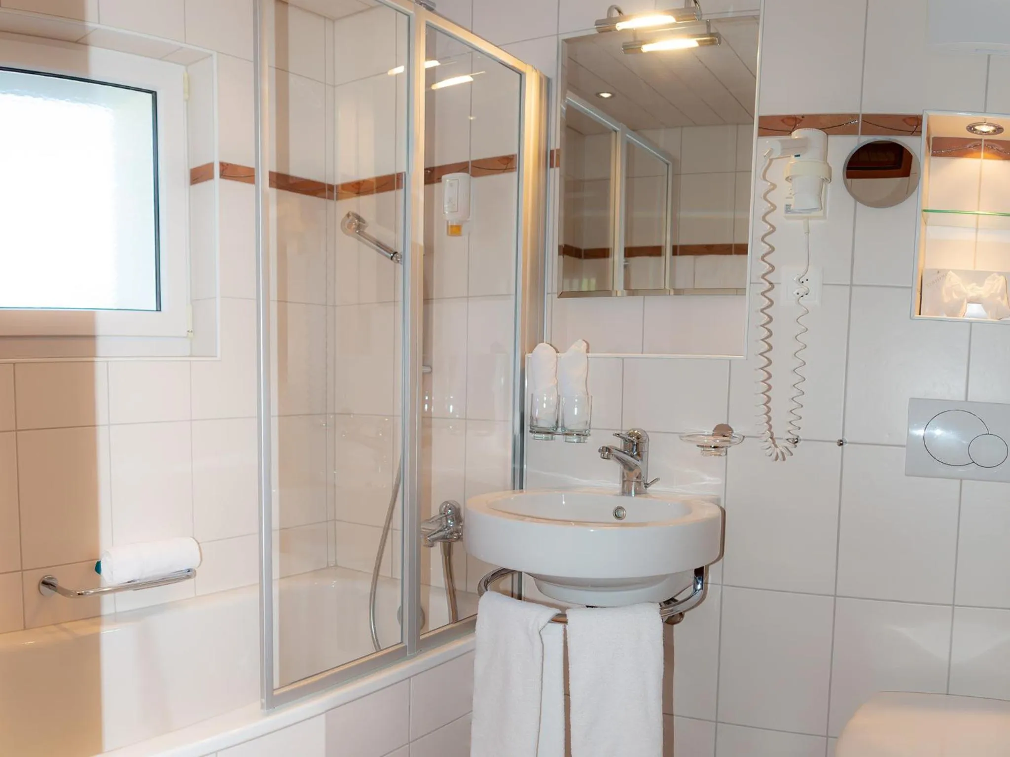 Bathroom in Hotel Garni Panorama