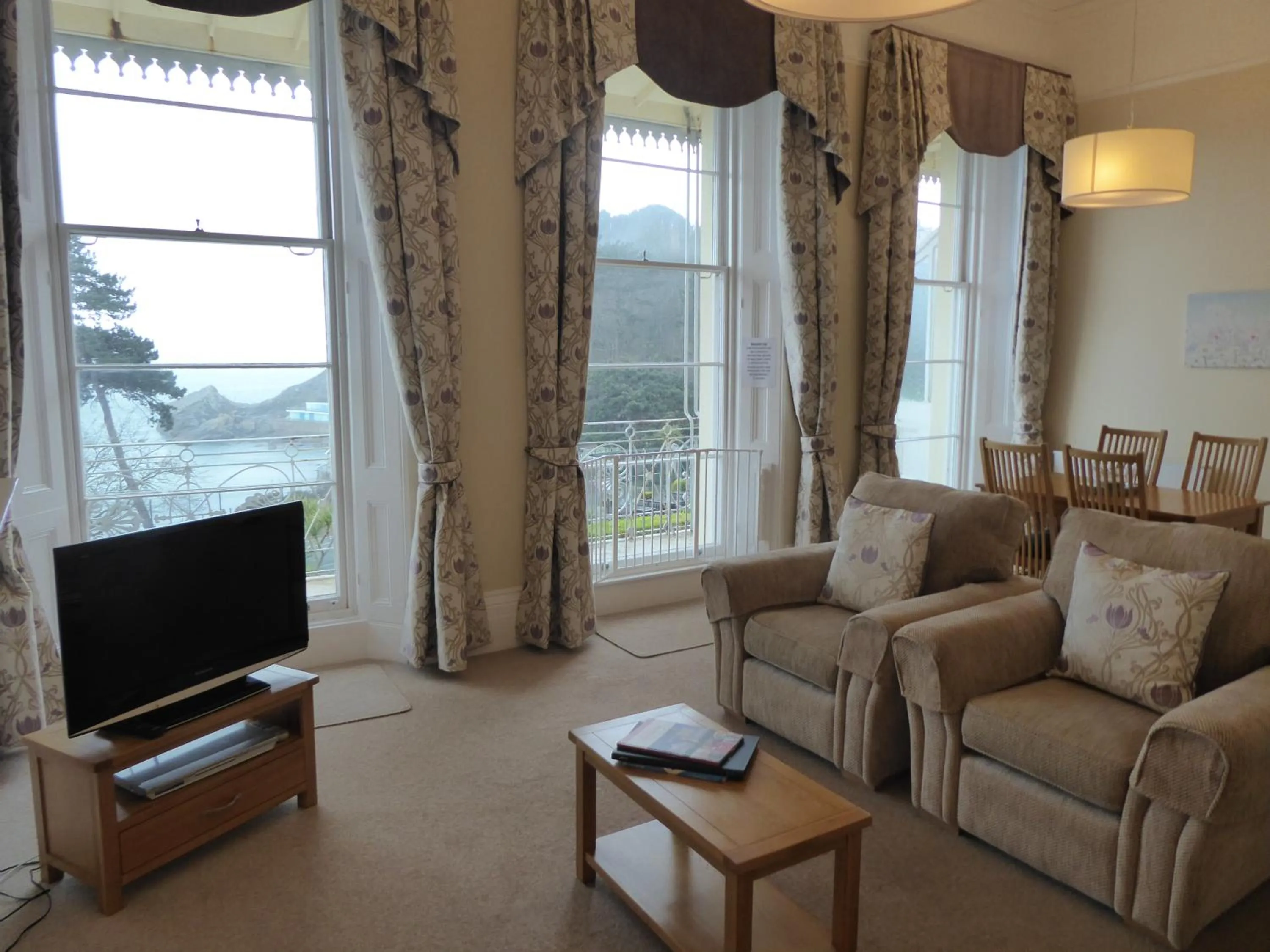Living room in The Osborne Apartments