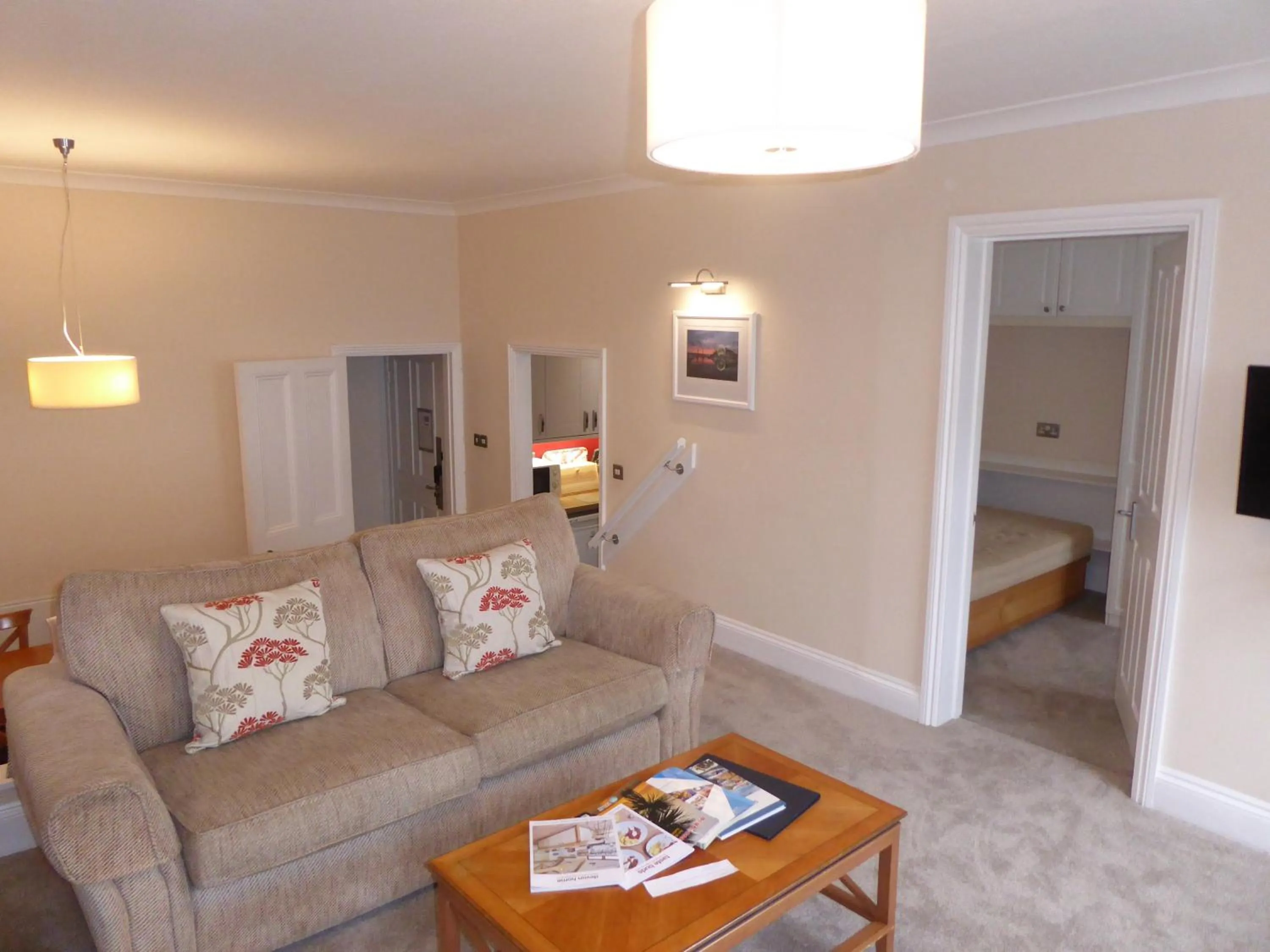 Living room in The Osborne Apartments