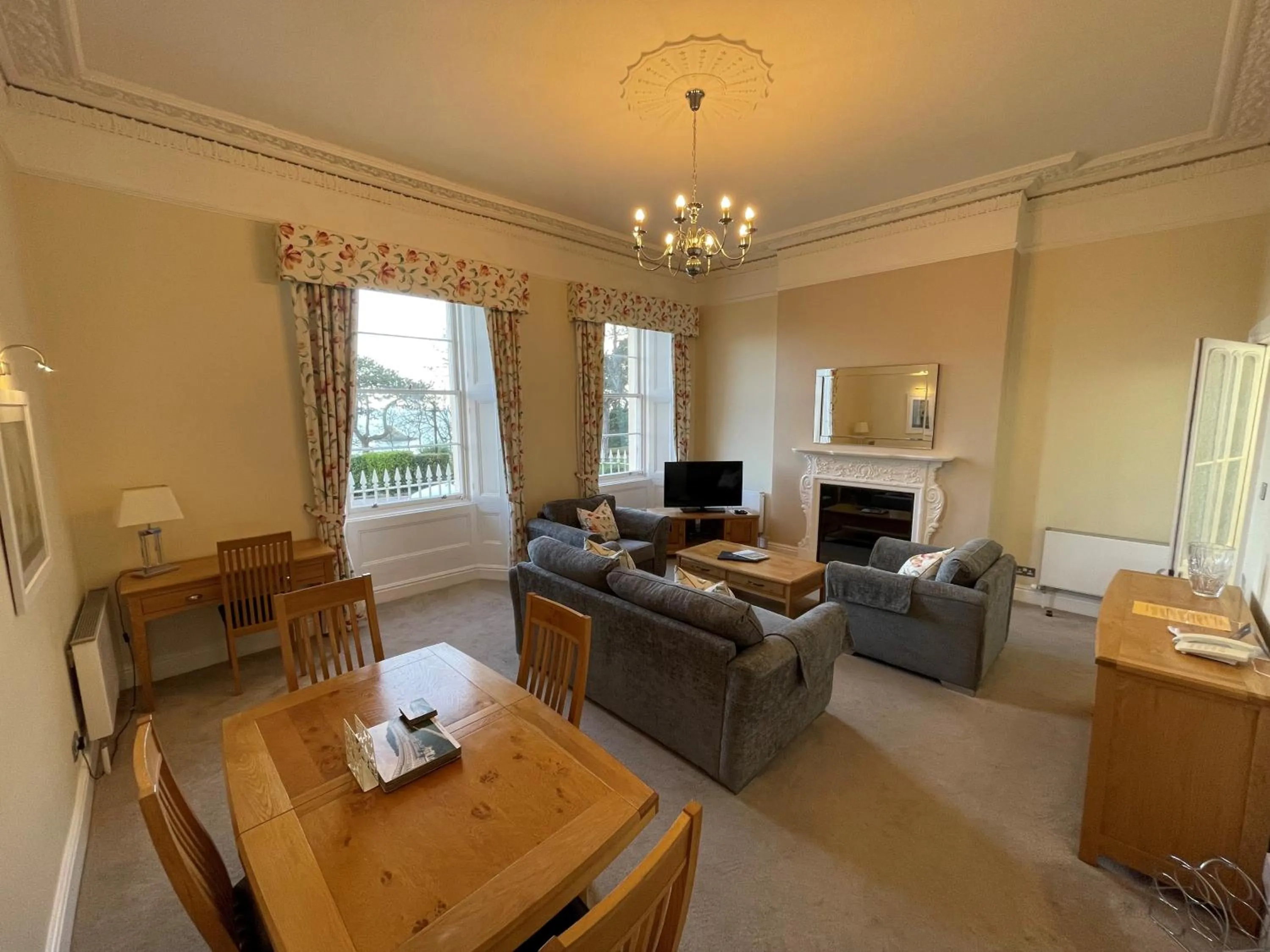 Living room in The Osborne Apartments