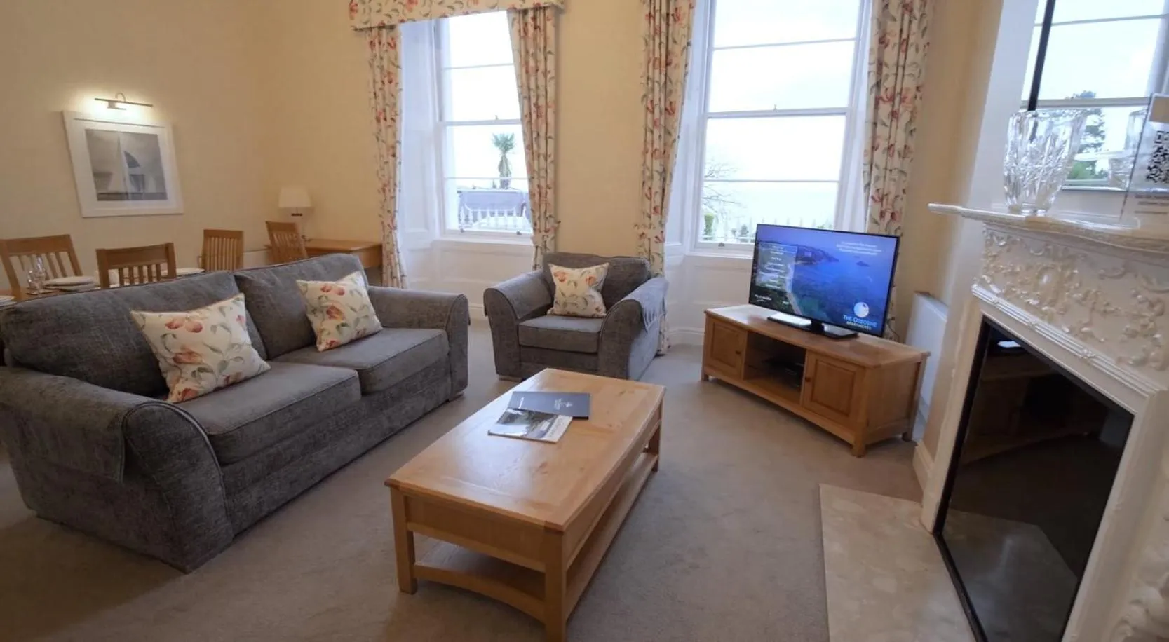 Living room in The Osborne Apartments