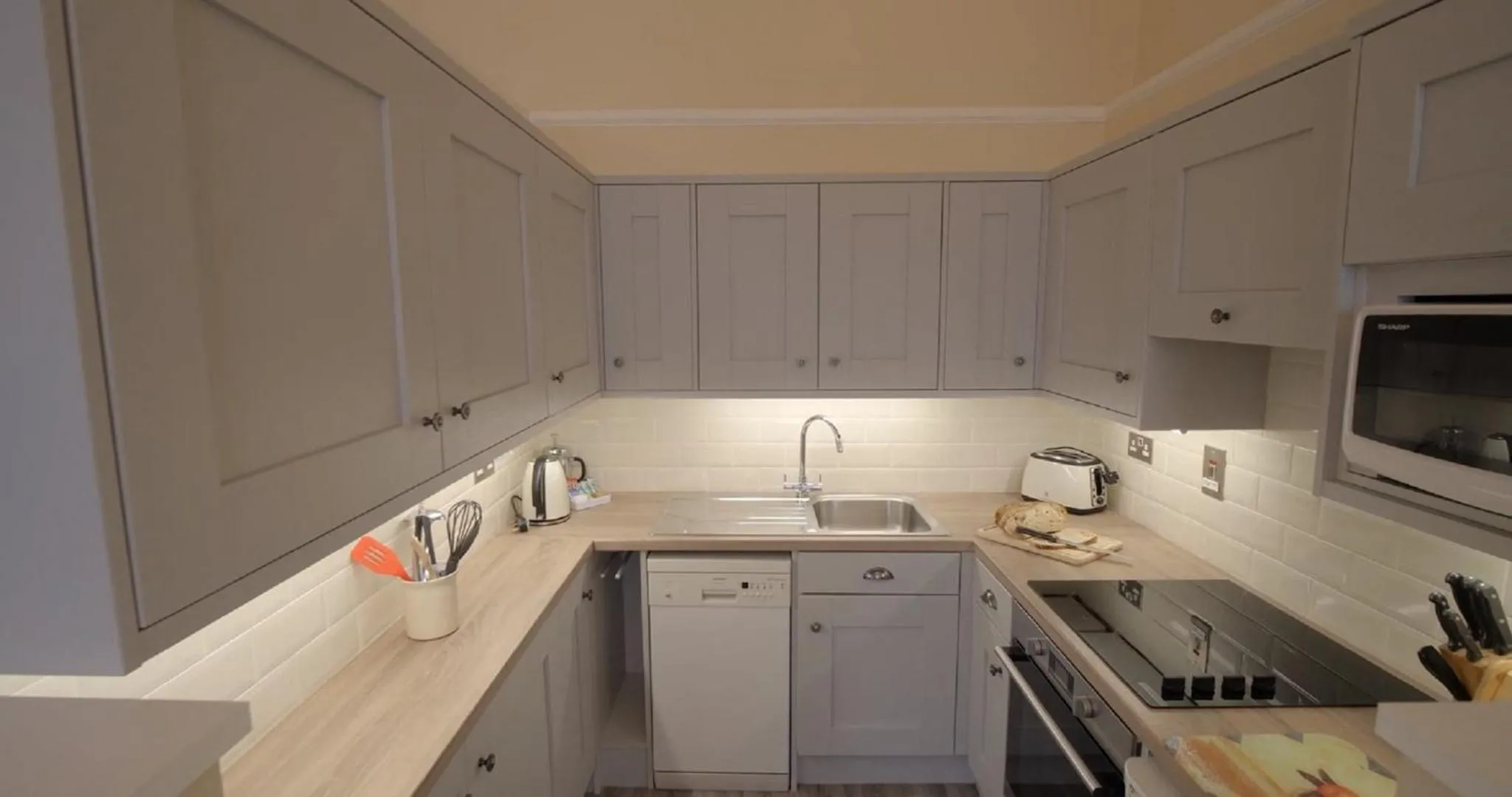 kitchen in The Osborne Apartments