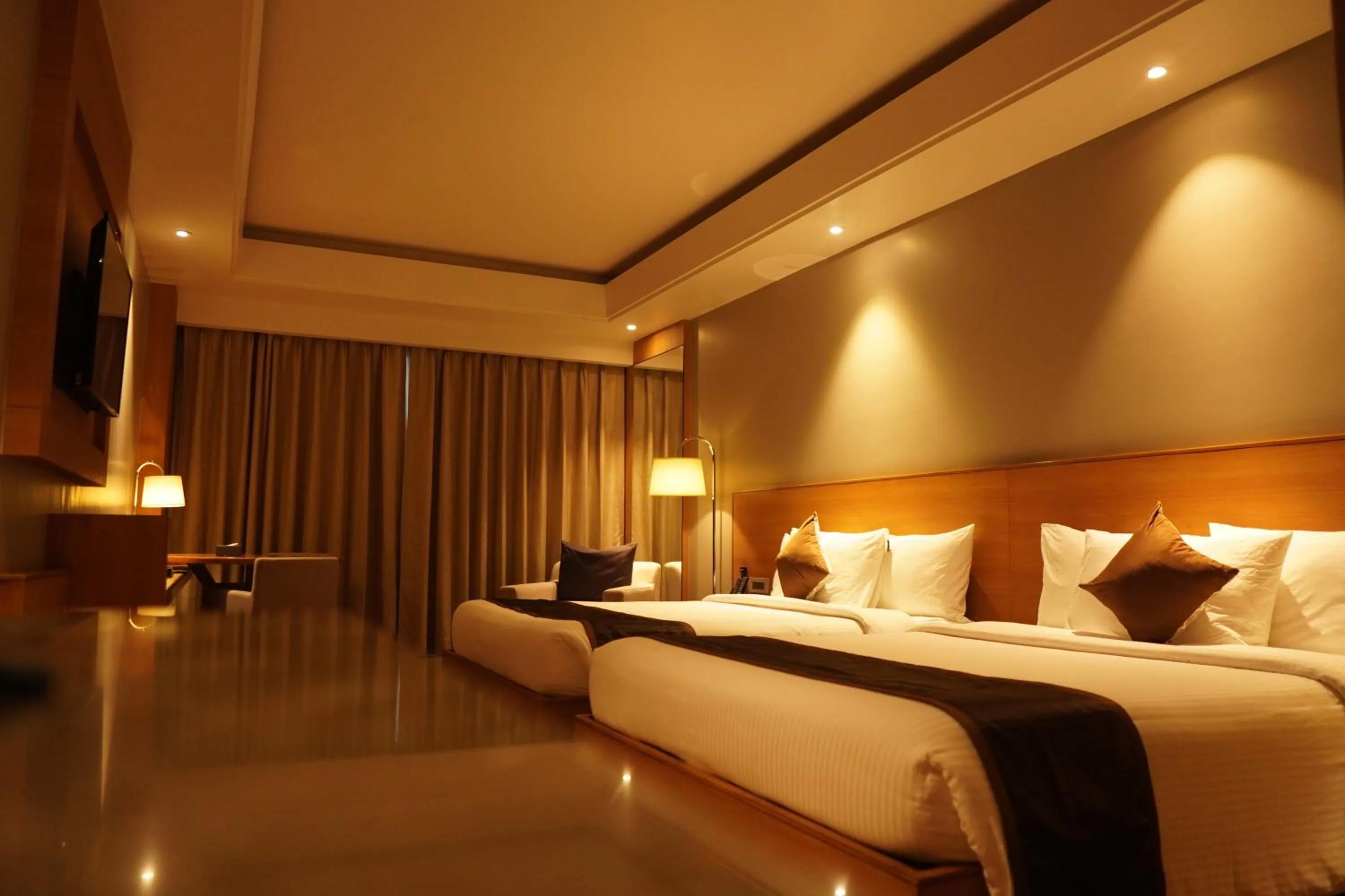 Bedroom, Bed in Kiranshree Grand