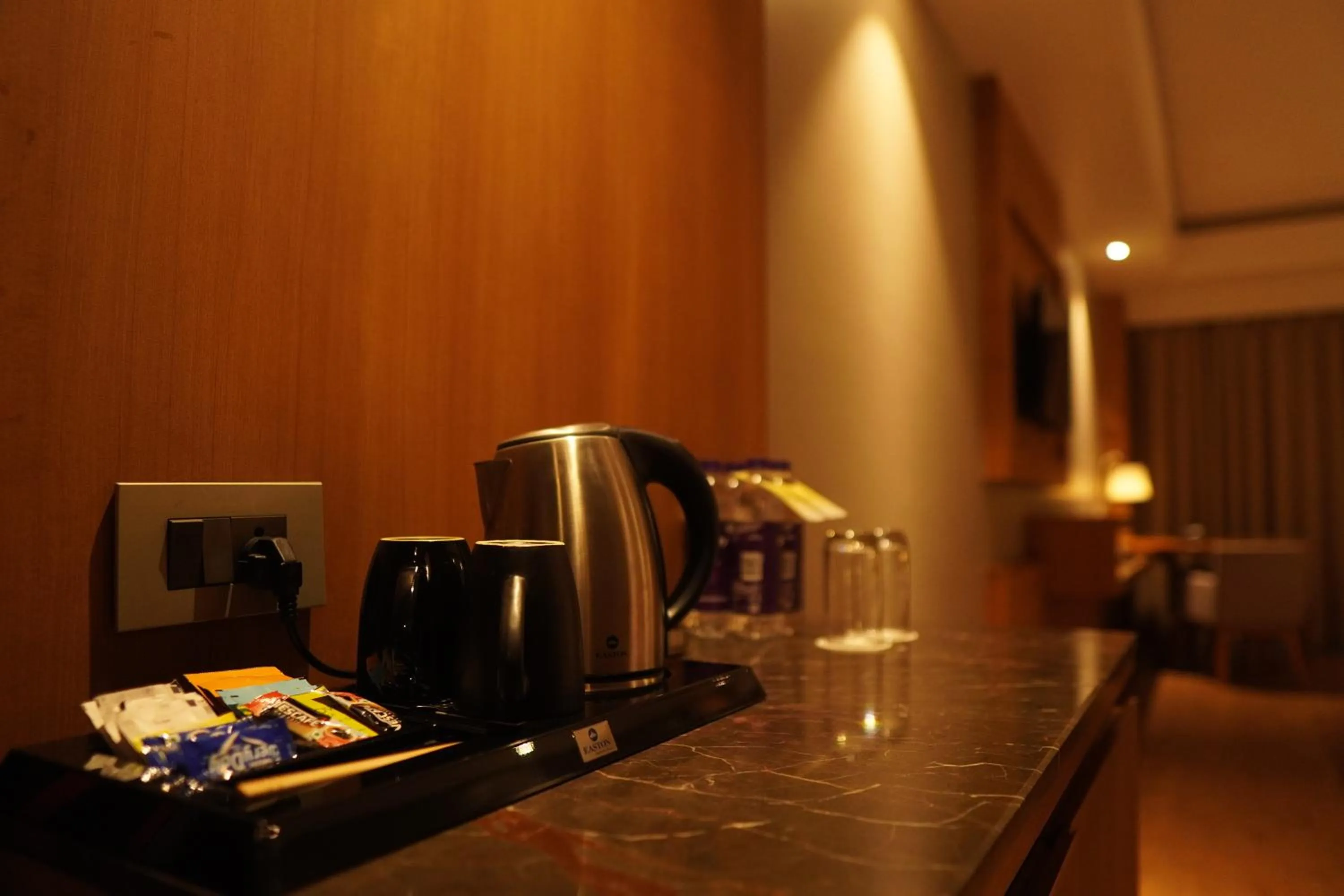 Coffee/tea facilities in Kiranshree Grand