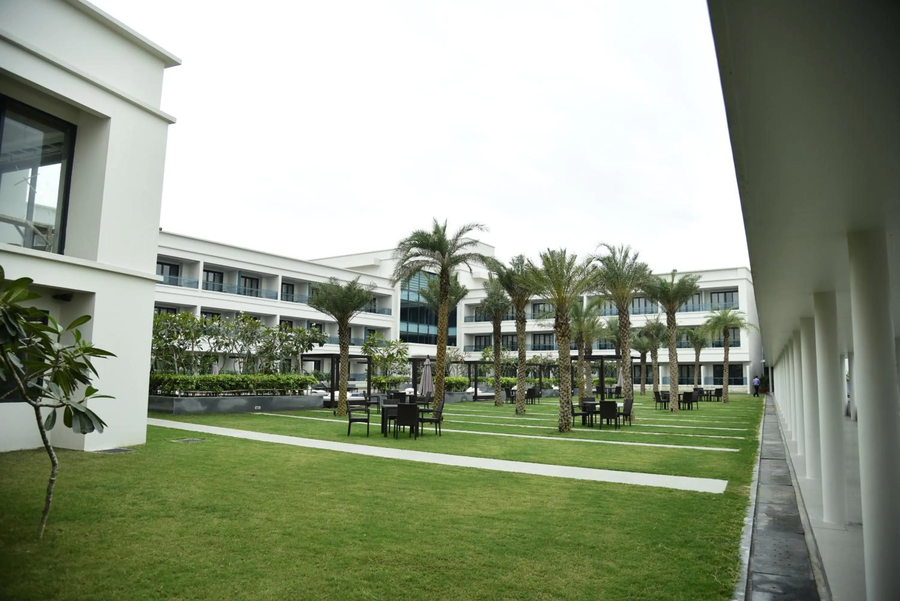 Garden view in Kiranshree Grand