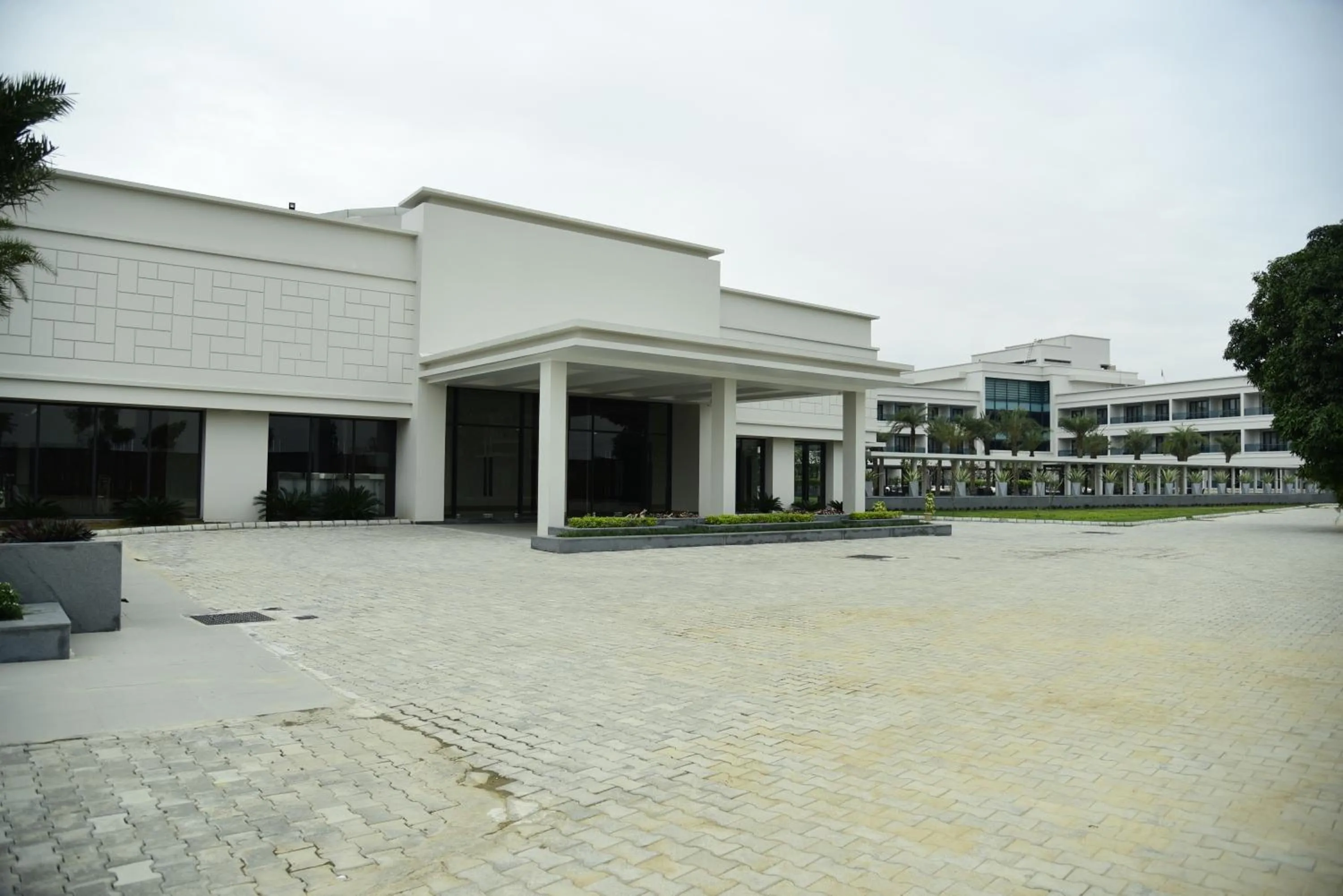 Facade/entrance in Kiranshree Grand