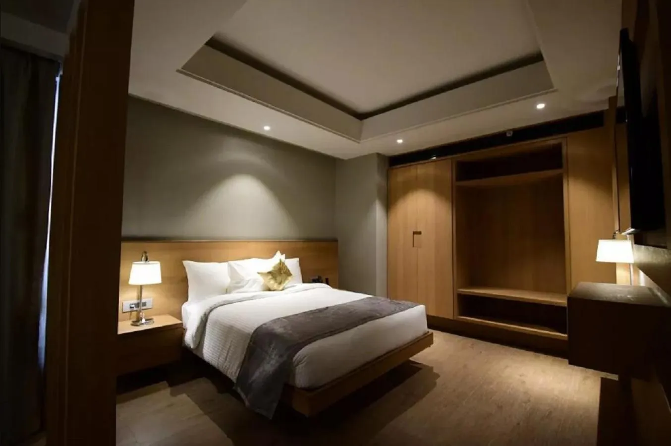 Bed in Kiranshree Grand
