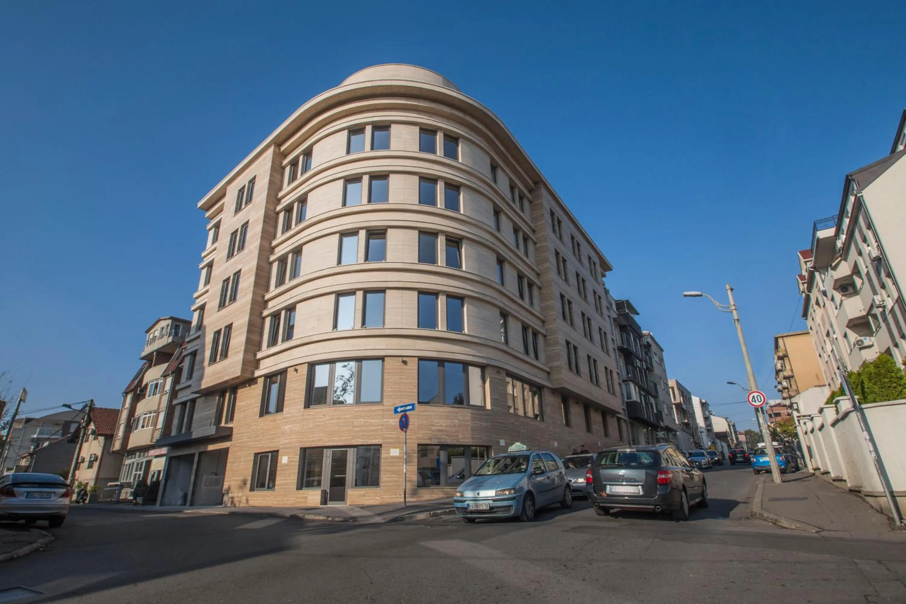 Facade/entrance in Abba Hotel